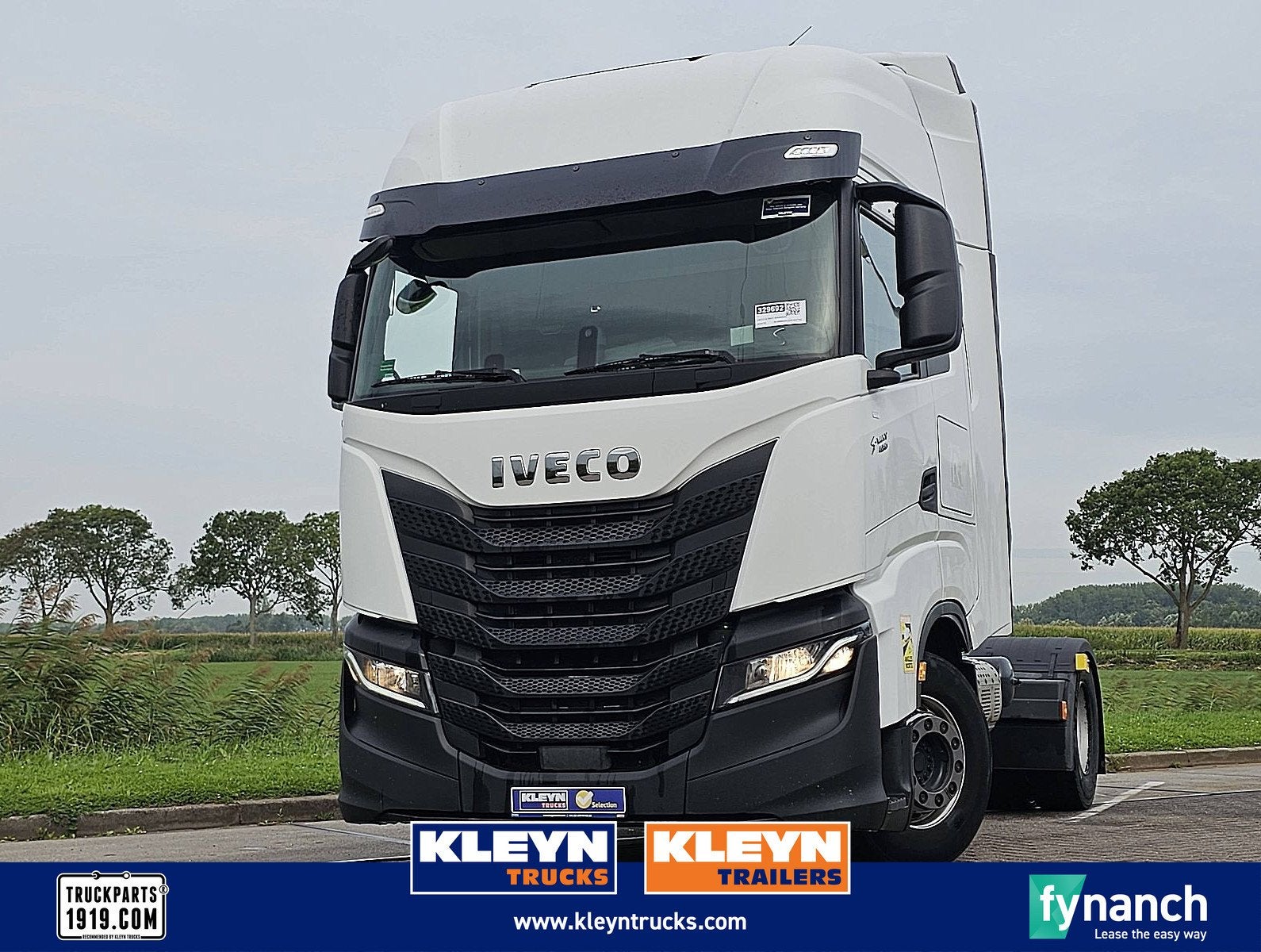 IVECO S-WAY AS440S48, Auto's, Vrachtwagens, Automaat, Euro 6, Iveco, Wit