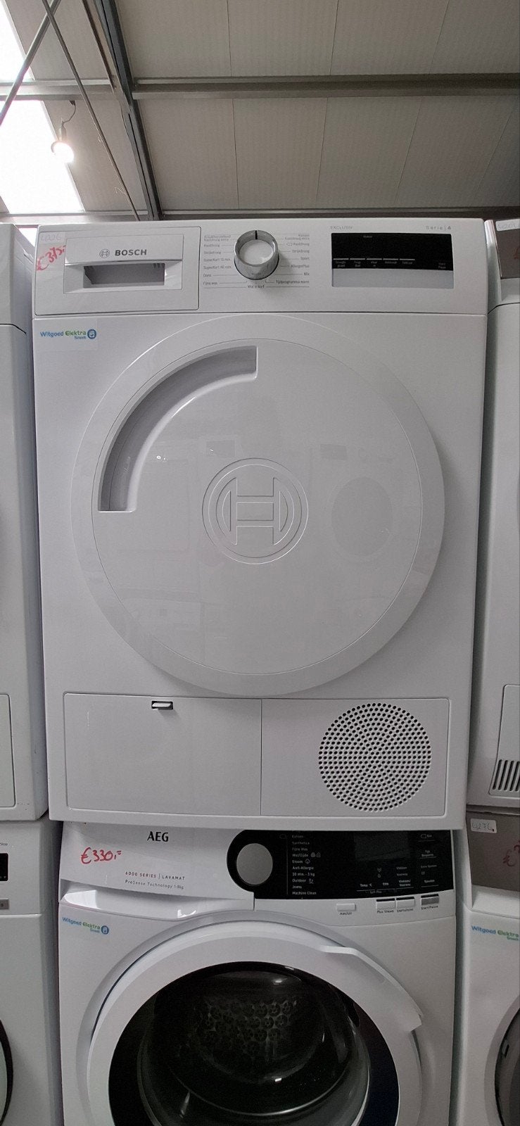 Bosch serie 4 condensdroger, 6 maand garantie 4226, Witgoed en Apparatuur, Wasdrogers, Ophalen, Minder dan 85 cm, Anti-kreukfase