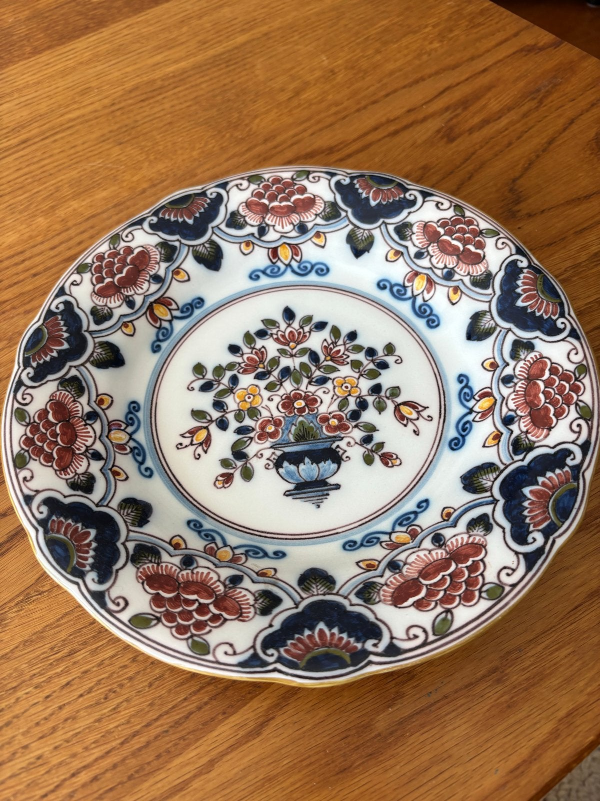 Makkum aardewerk schaal 23 cm, Ophalen
