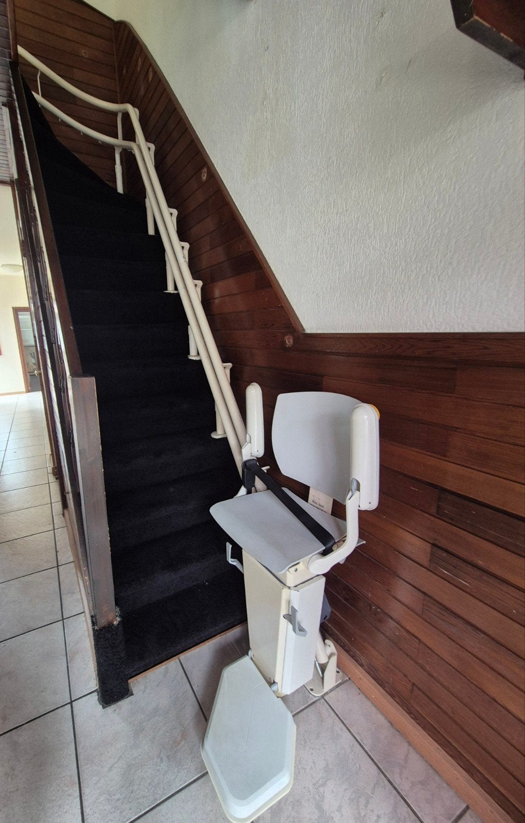 Traplift, Diversen, Trapliften, Zo goed als nieuw, Met bocht, Ophalen
