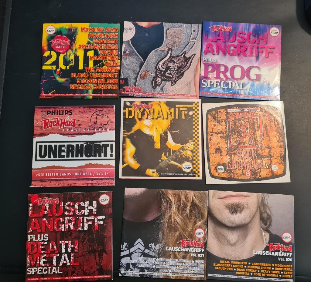 9 Heavy Metal CD serie RockHard  Gamma Ray Dream Theater, Cd's en Dvd's, Ophalen of Verzenden, Zo goed als nieuw