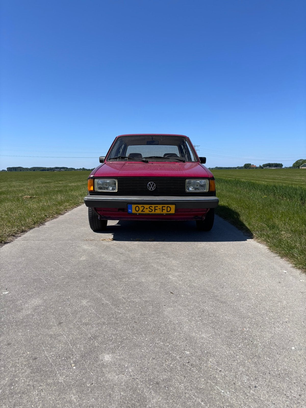 Volkswagen Jetta 1.5 GLS AUT 1980 Rood, Ophalen