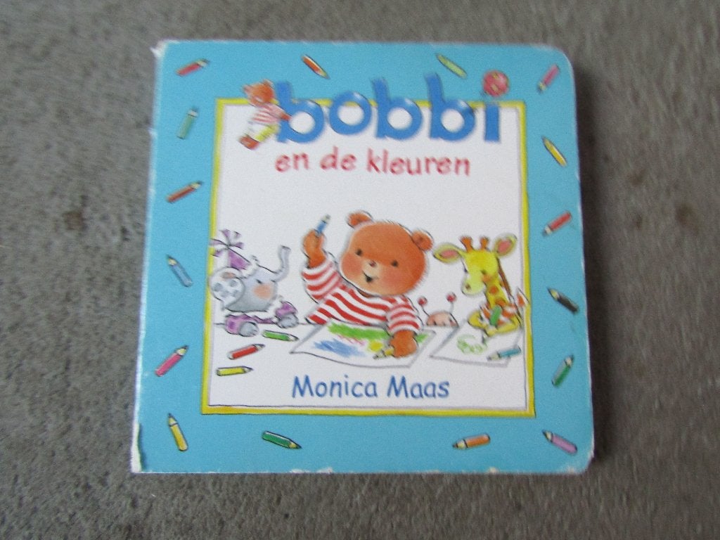 Boek: Bobbi en de kleuren, Ophalen of Verzenden, Gelezen, Monica Maas, 2 tot 3 jaar