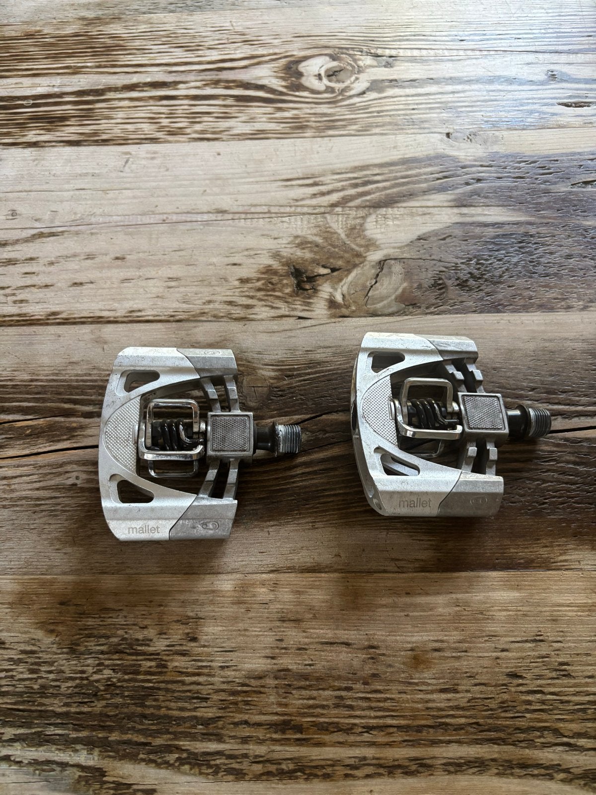 Crankbrothers Mallet 2 klikpedalen - weinig gebruikt, Fietsen en Brommers, Fietsonderdelen, Crankstel of Pedalen, Ophalen of Verzenden