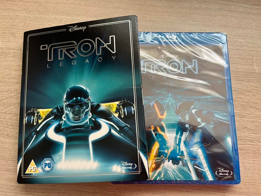 Blu-ray Tron Legacy Disney, Ophalen of Verzenden, Zo goed als nieuw, Tekenfilms en Animatie