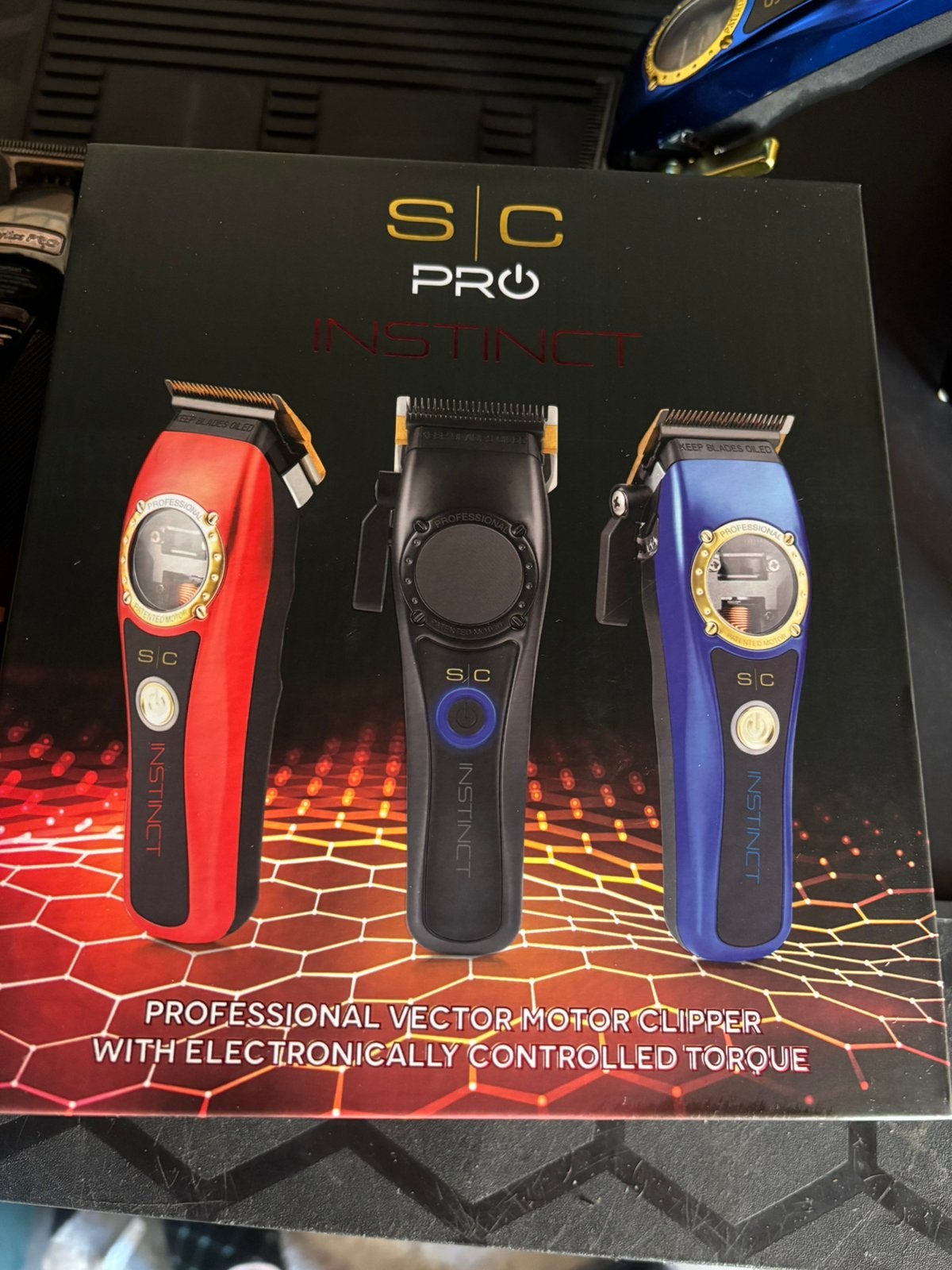 SC Pro Instinct Professionele Tondeuse, Ophalen