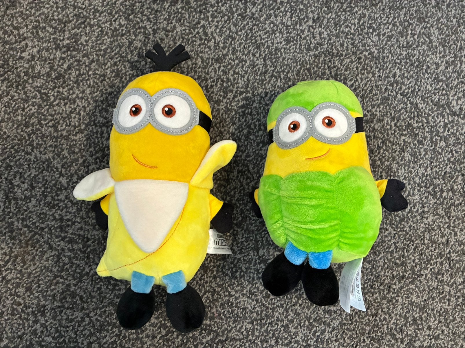 2 Minion knuffels - Leuk voor de echte fan!, Ophalen, Gebruikt, Overige merken, Overige karakters