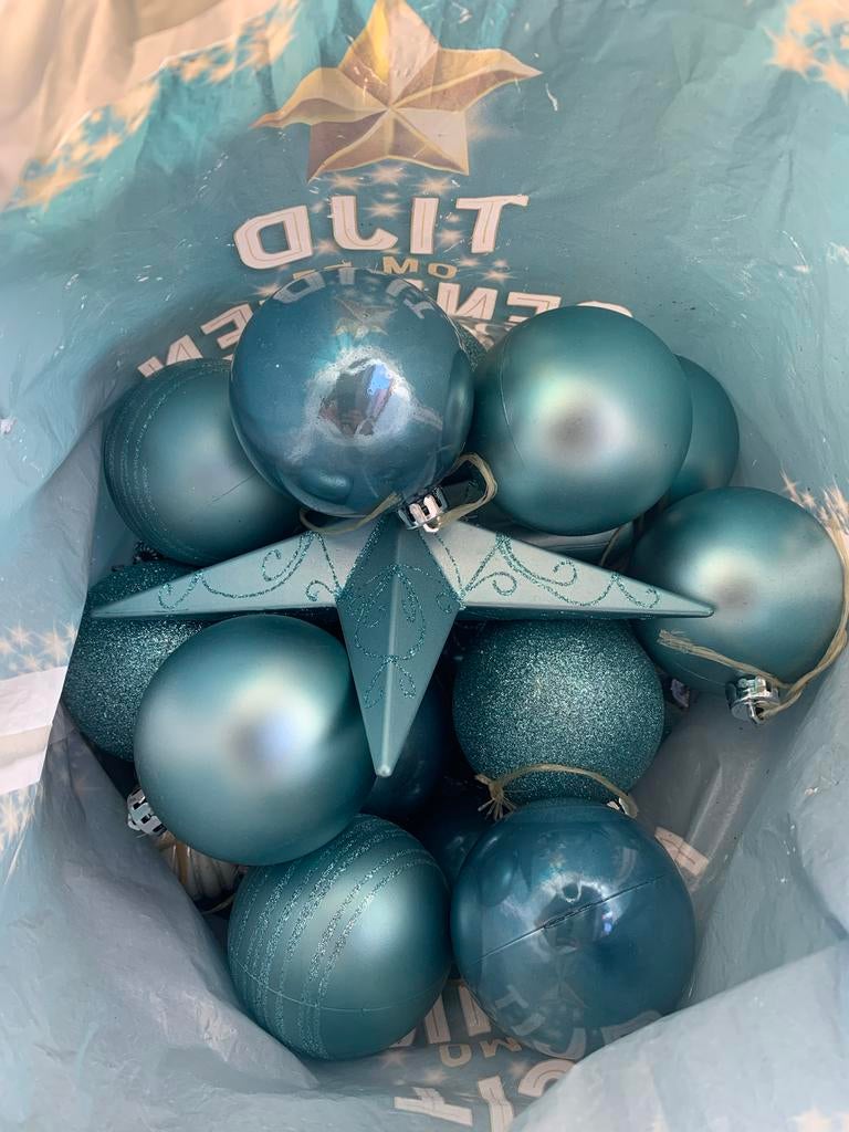 Kerstballen, Ophalen, Gebruikt