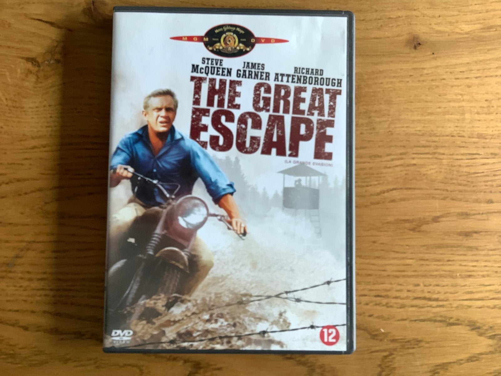 15). The Great Escape, Steve McQueen, James Garner., Cd's en Dvd's, Dvd's | Klassiekers, Alle leeftijden, Ophalen of Verzenden