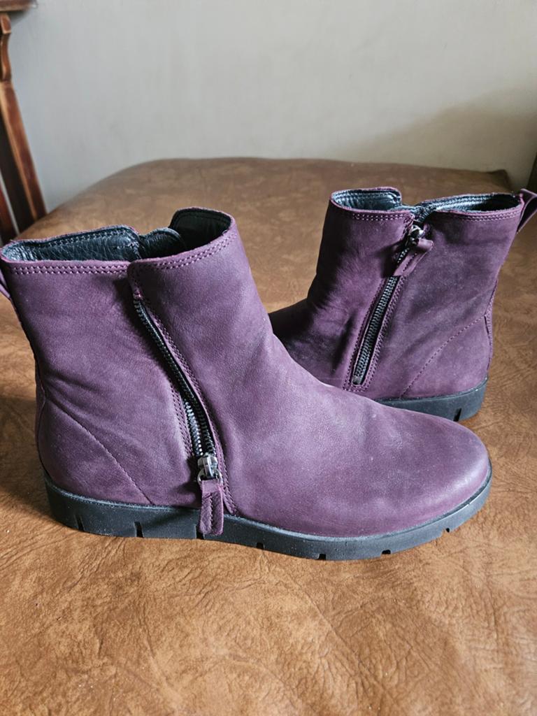 Nieuwe paarse Ecco enkellaarzen, maat 40, Kleding | Dames, Schoenen, Ecco, Overige kleuren, Lage of Enkellaarzen, Nieuw