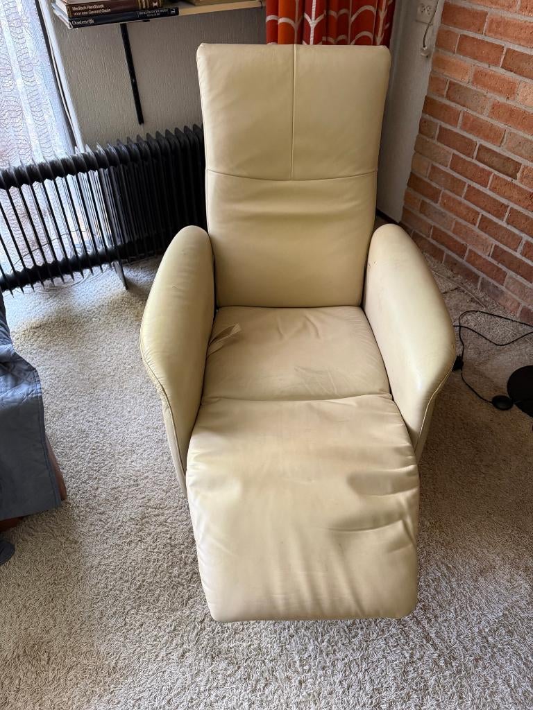 relax fauteuil, Huis en Inrichting, Fauteuils, Ophalen, Kunststof, Gebruikt, Minder dan 75 cm