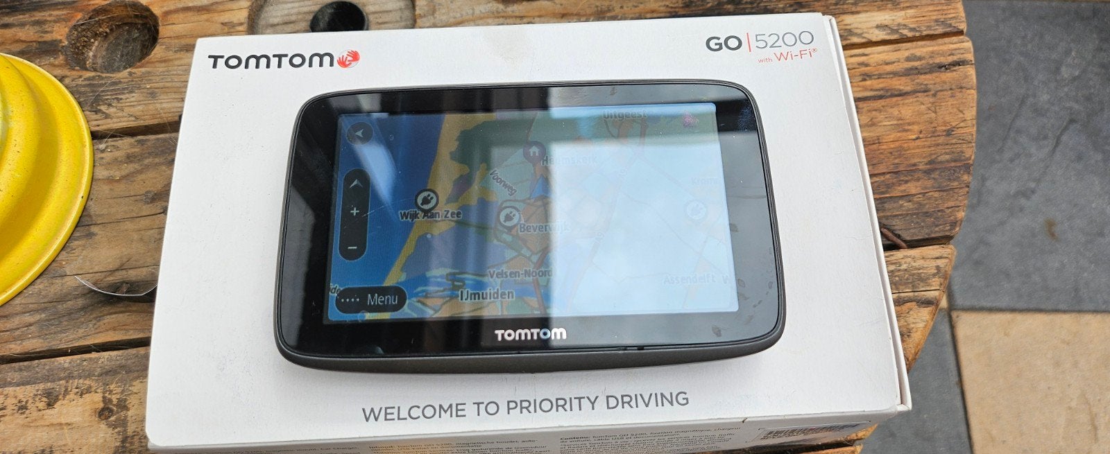 TomTom GO 5200 navigatiesysteem, Auto diversen, Ophalen of Verzenden, Gebruikt