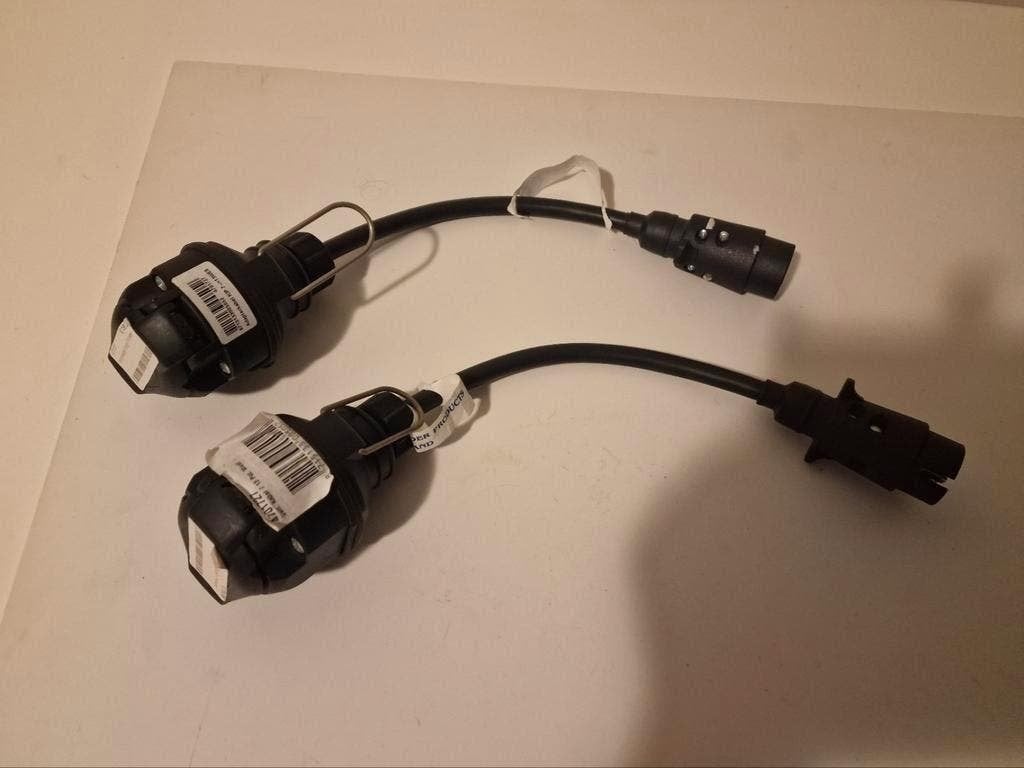 Verloop kabel 7 Polig naar 7 + 6 West, Ophalen of Verzenden, Nieuw