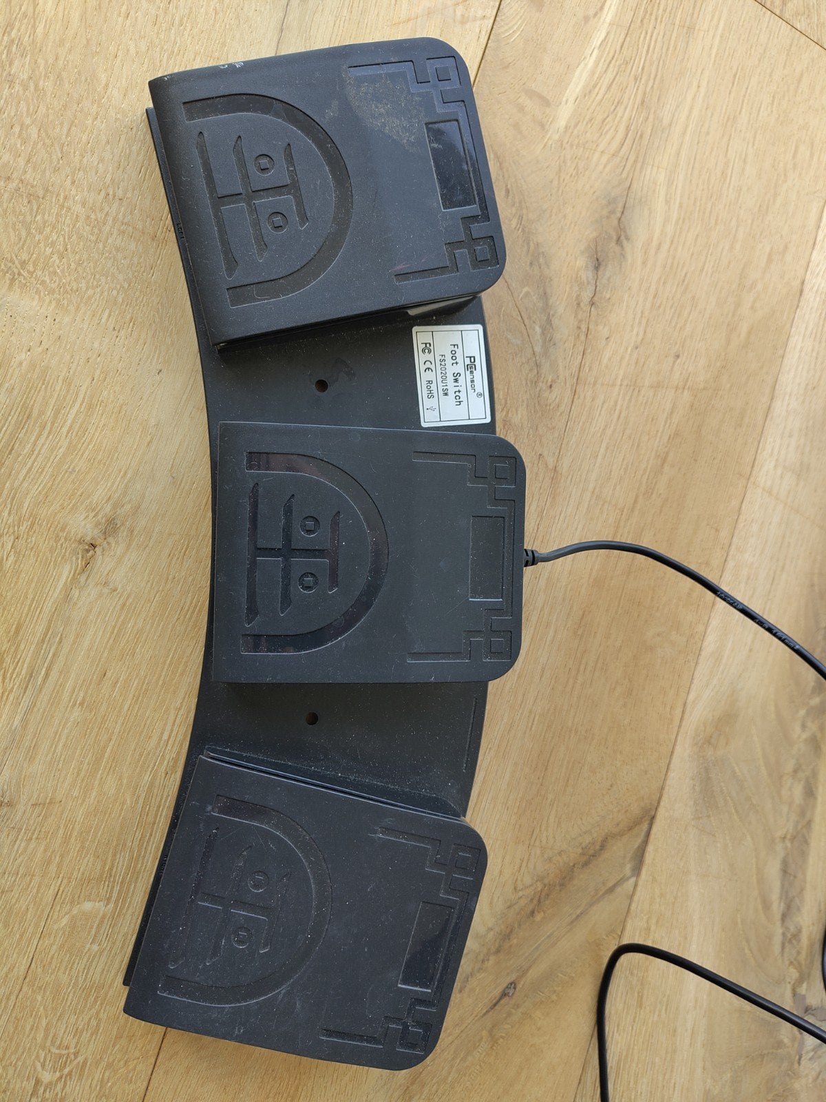 Voetschakelaar met 3 knoppen - voetpedaal, Computers en Software, Ophalen of Verzenden