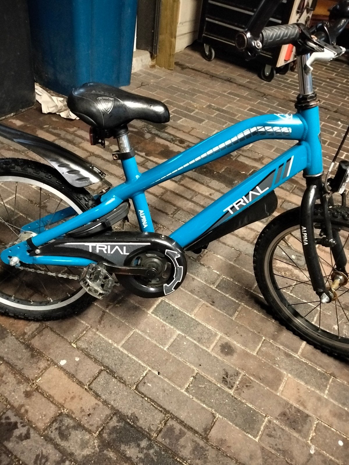 Alpina Trial 18inch, Ophalen