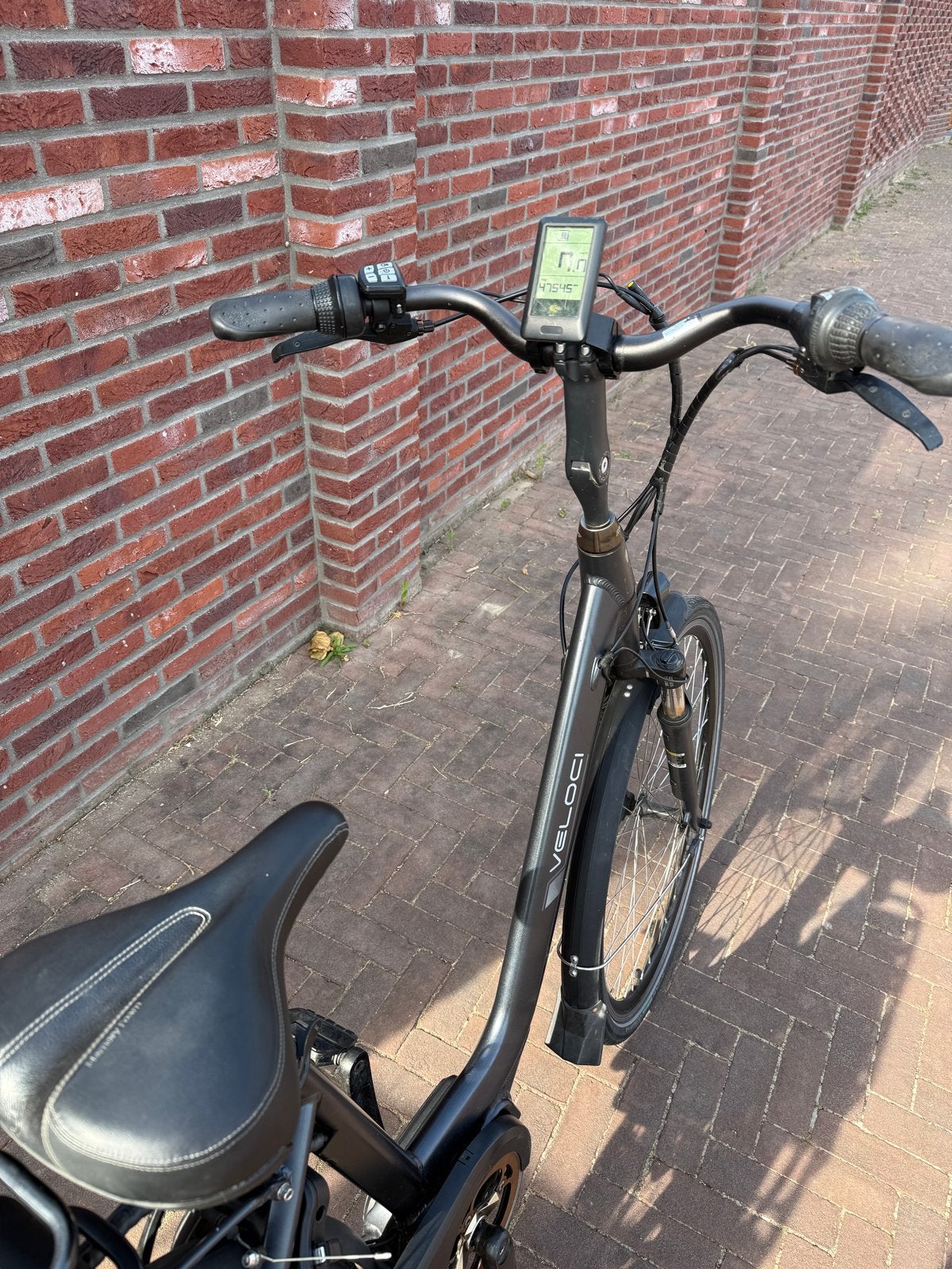 Veloci E-bike met Bafang M300 motor en 7 versnellingen, Gebruikt, 51 tot 55 cm, 30 tot 50 km per accu, Ophalen