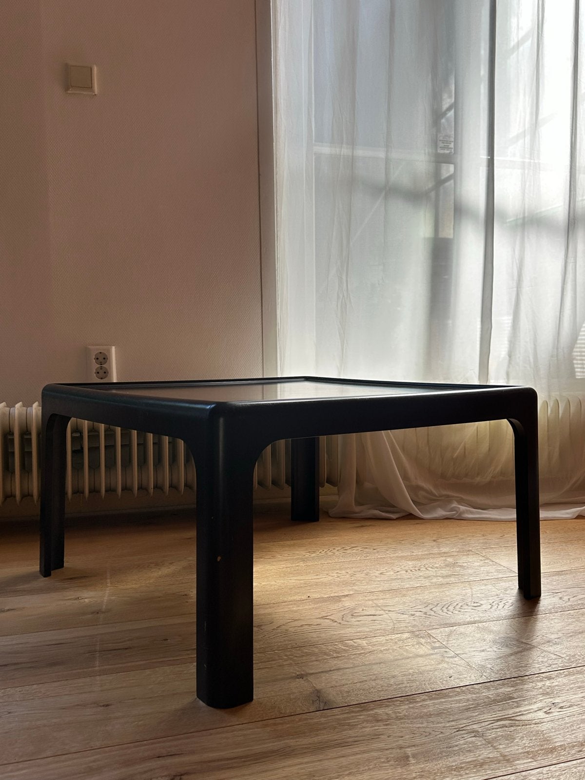 Mid century salontafel Space Age  Peter Ghyczy, Antiek en Kunst, Ophalen