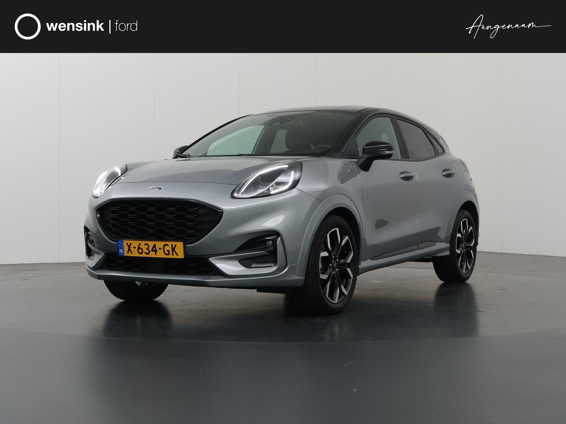 Ford Puma ST Line X 1.0 EcoBoost Hybrid 155 PK | Winterpakke, Auto's, Stof, 665 kg, Bedrijf, 3 cilinders