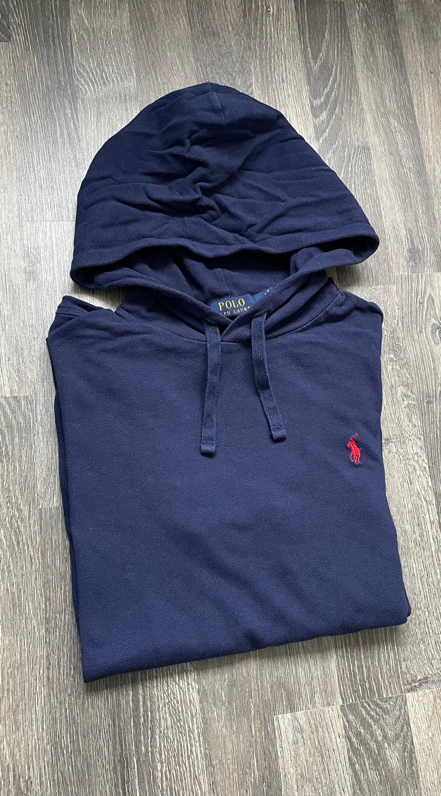Ralph Lauren Polo dunne hoodie maat M, Kleding | Heren, Ophalen of Verzenden, Zo goed als nieuw, Maat 48/50 (M), Blauw