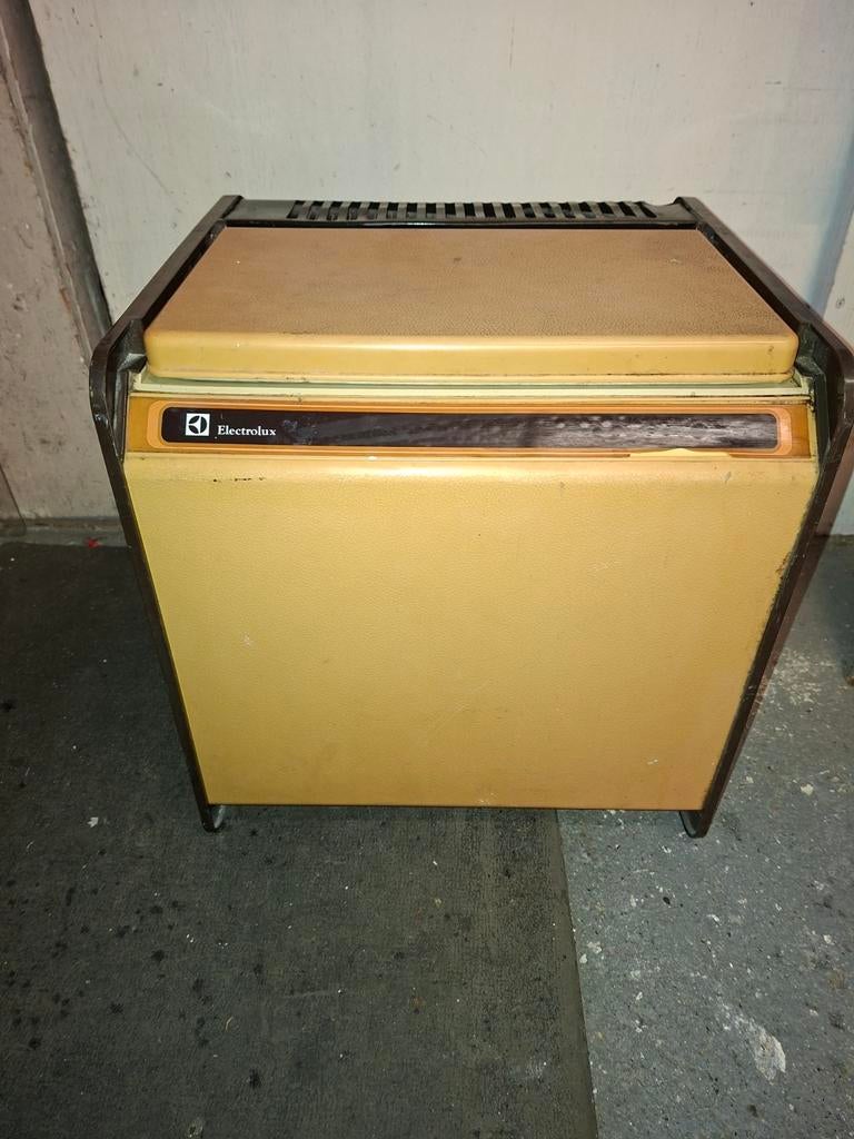 Retro koelkastje, Ophalen