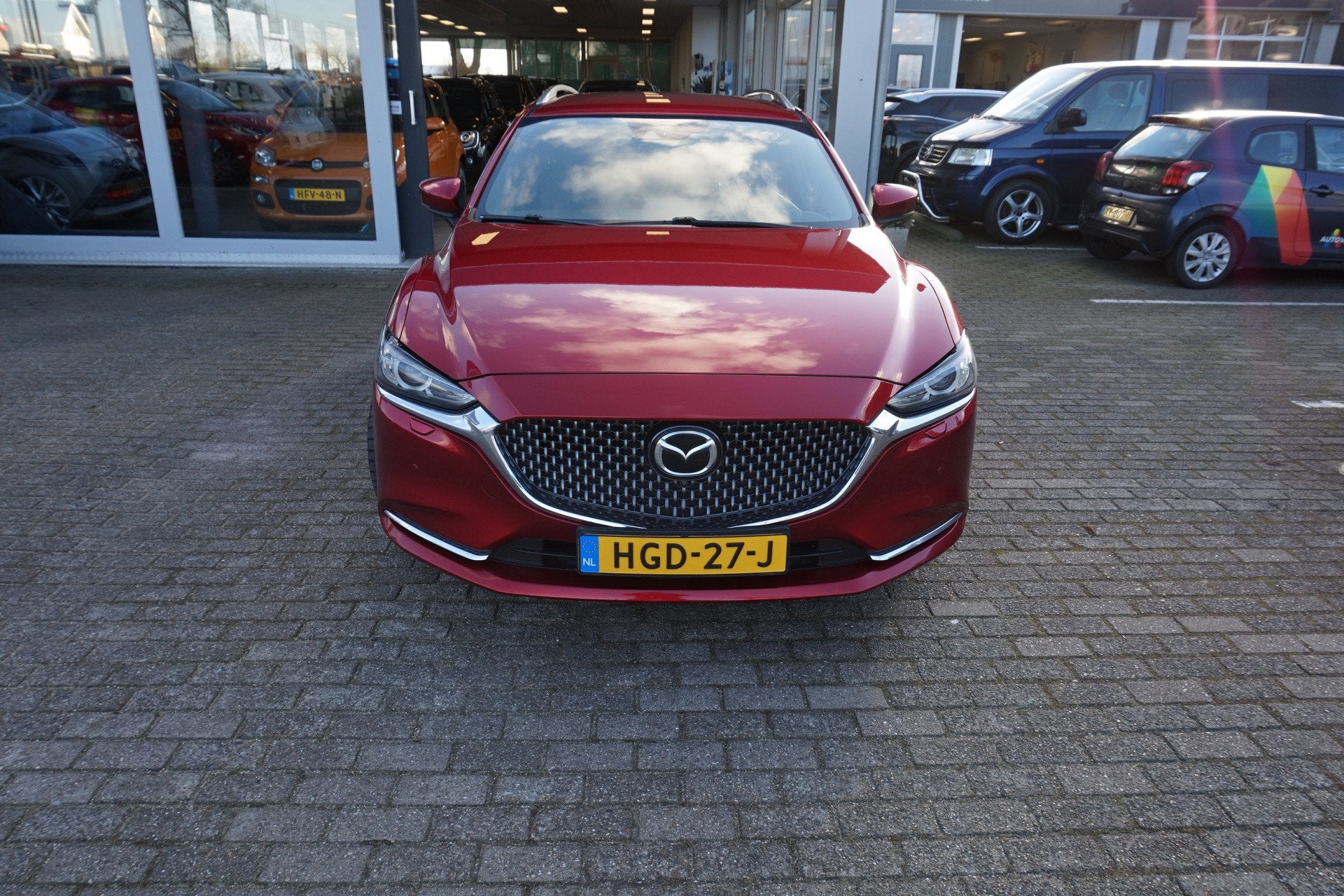 Mazda 6 Sportbreak 2.5 SkyActiv-G 194 ,98dkm Automaat Incl 1, 12 maanden, Gebruikt, 4 cilinders, 6 sportbreak