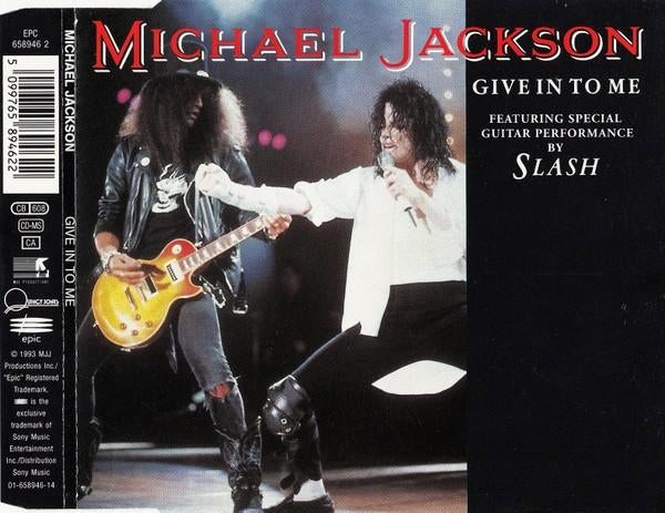 Michael Jackson – Give In To Me CD Maxisingle 1993, Verzenden, Maxi-single, Zo goed als nieuw, 1 single