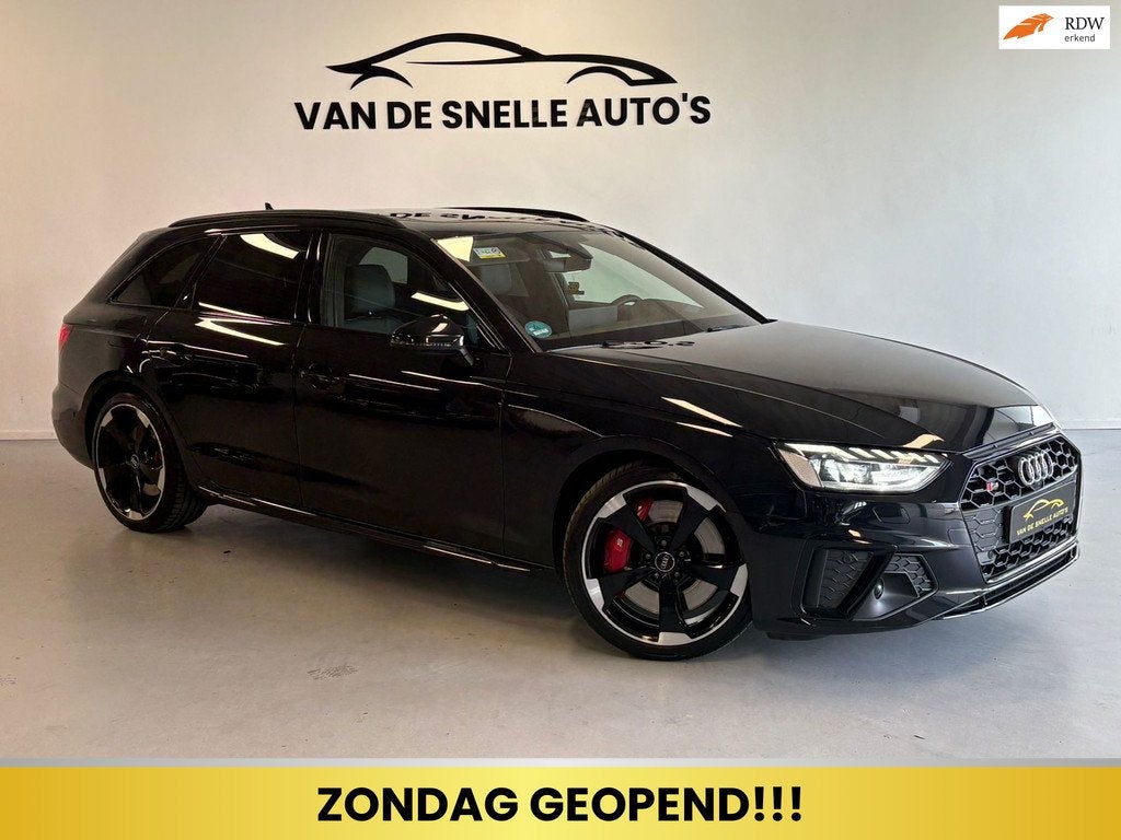 Audi S4 Avant 3.0 TDI V6 Quattro AUTOMAAT/MATRIX/PANO/360CAM, Automaat, Gebruikt, Zwart, Automatische klimaatregeling
