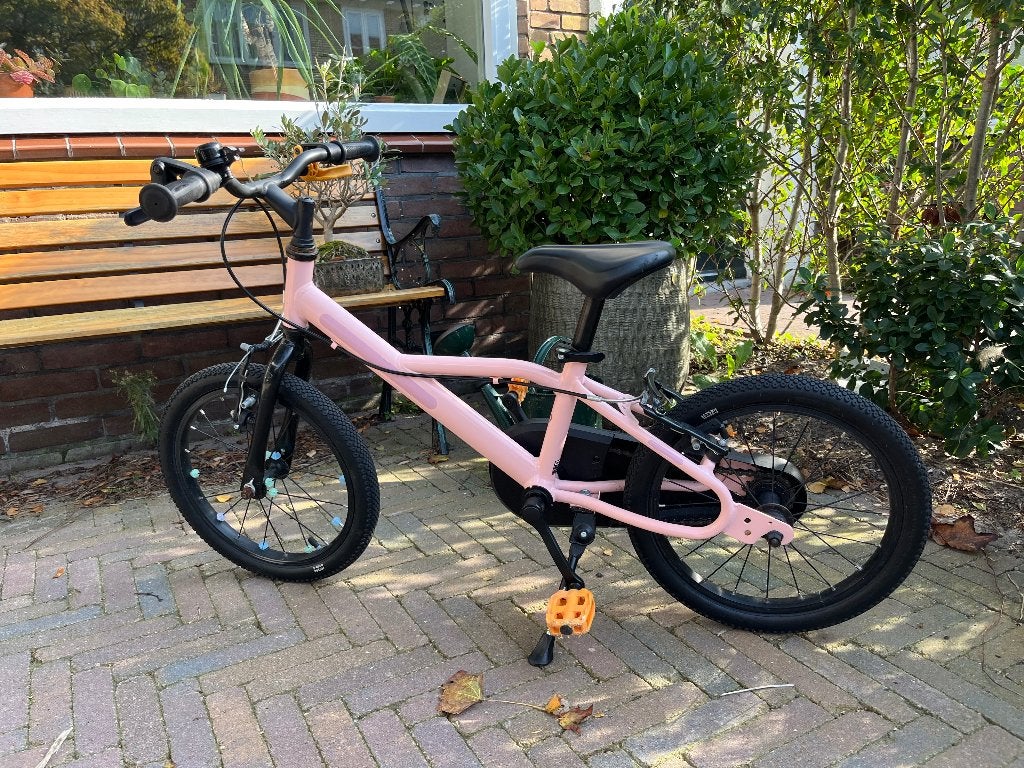 Kinderfiets 16 inch B’twin (Decathlon), Ophalen, Velgrem, B'Twin, 16 inch