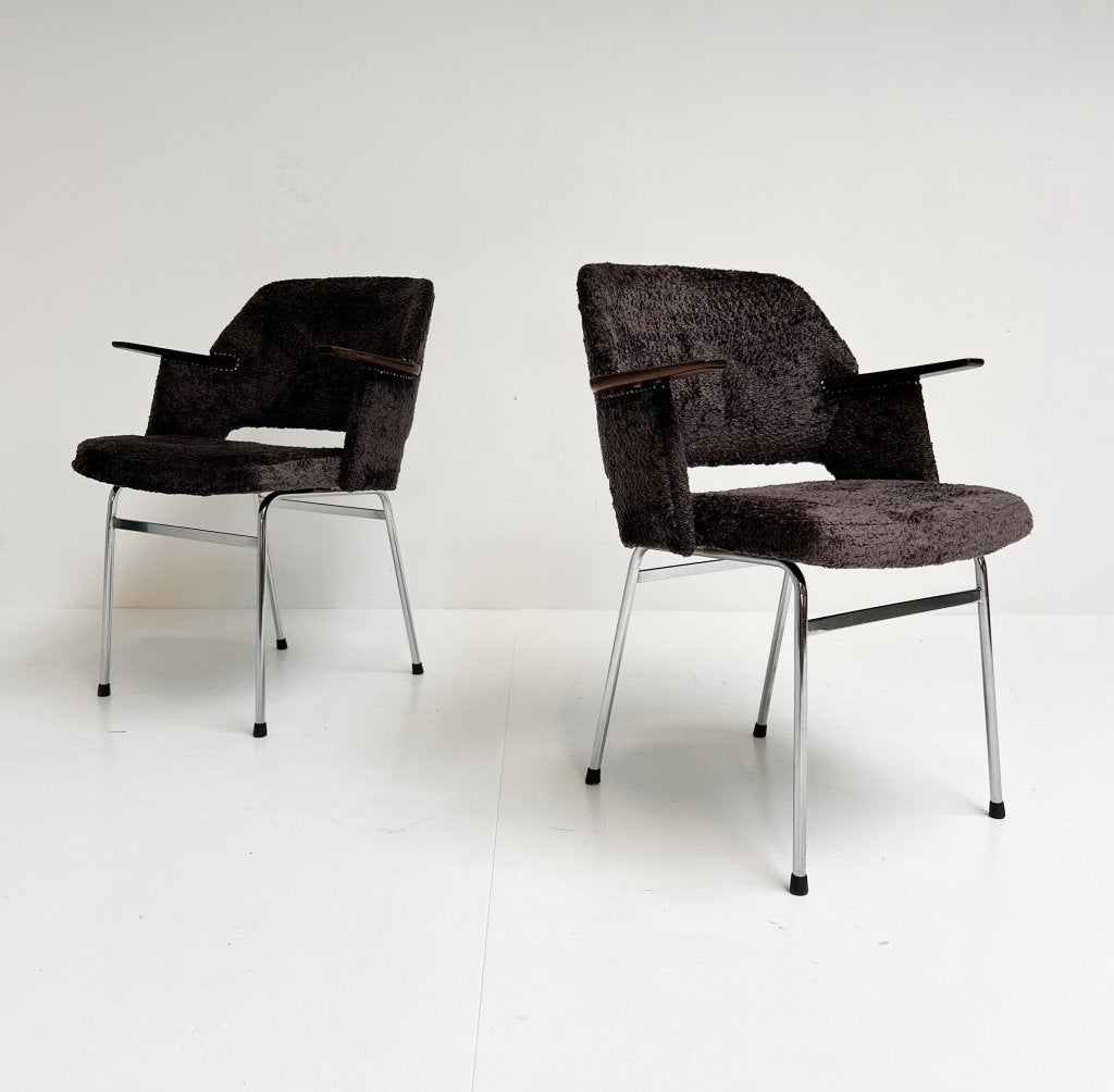 FT30 stoel van Cees Braakman voor Pastoe, 1950's, Gebruikt, Bruin, Pastoe, Design