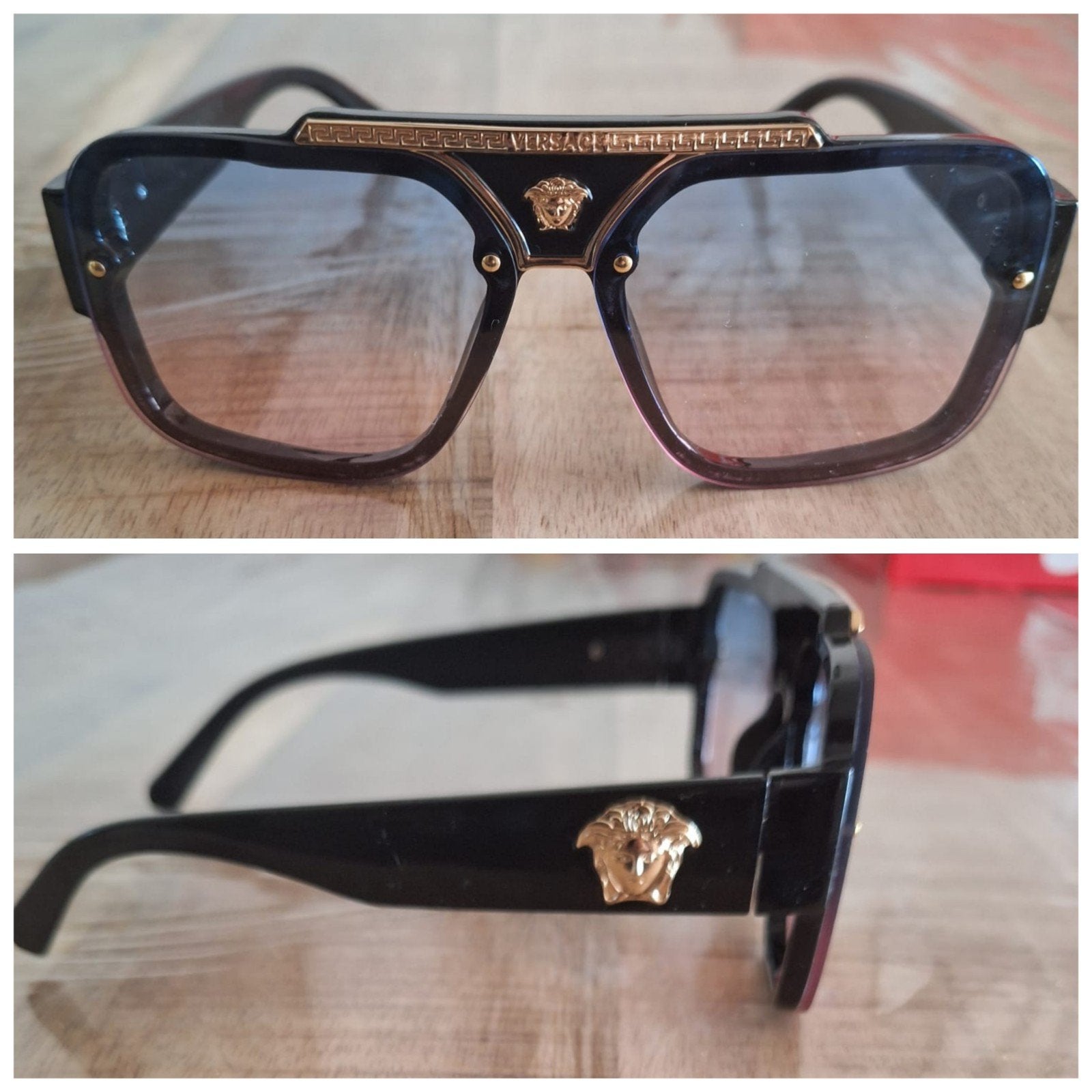 Nieuwe Versace zonnebril - 2 kleuren, unisex, Overige merken, Zonnebril, Overige kleuren, Nieuw