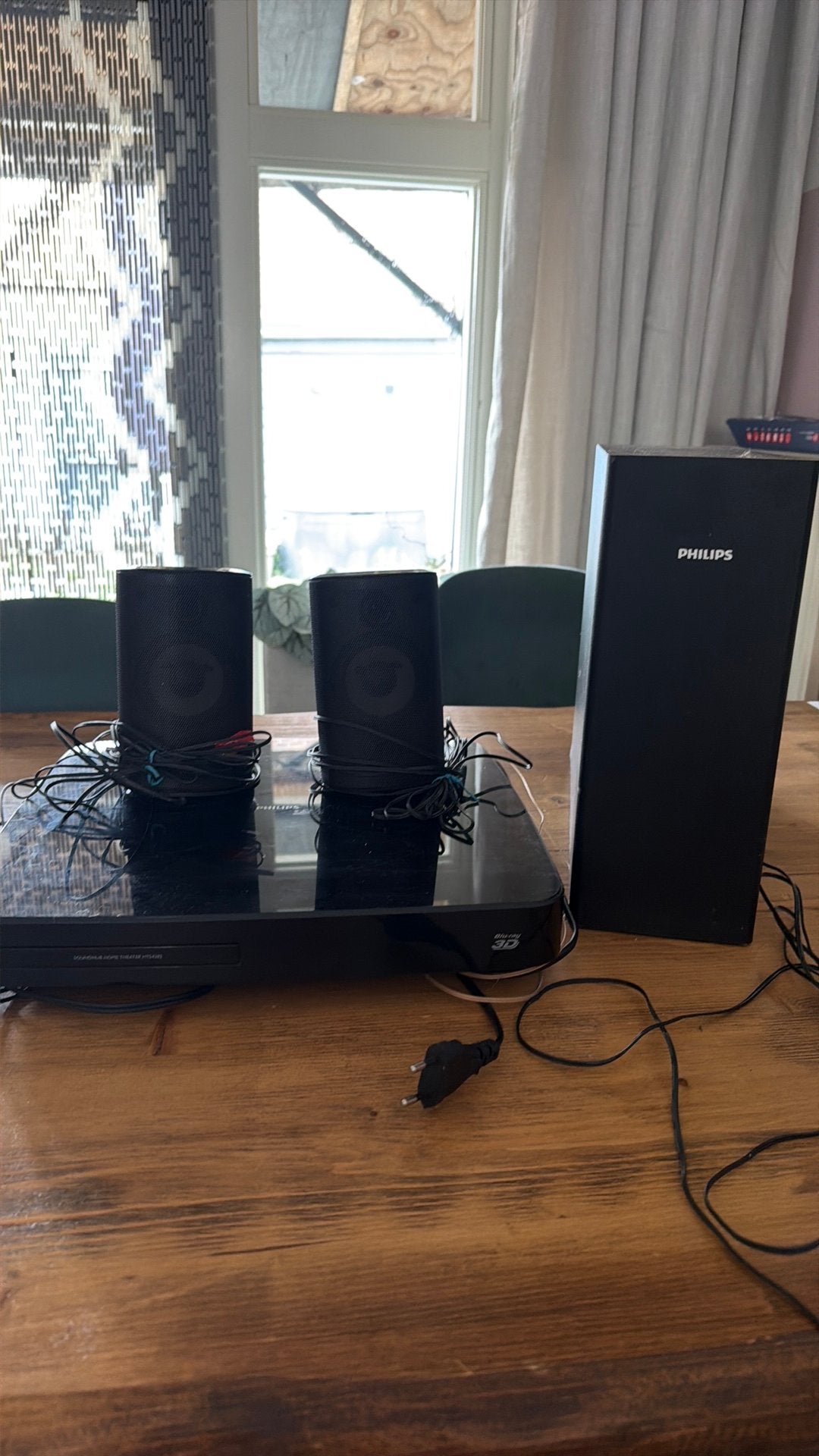 Philips HTS4282/12 3D Blu-ray Home Cinema, Audio, Tv en Foto, Home Cinema-sets, Ophalen, Philips, Blu-ray-speler, 70 watt of meer