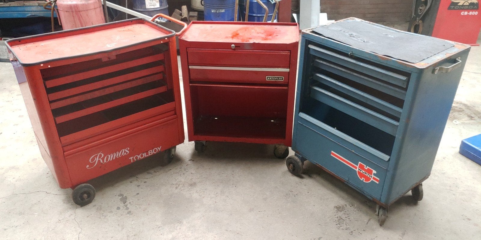 Gereedschapswagens - Wurth, Romas Toolboy, Waterloo, Ophalen, Gebruikt, Overige merken, Onbekend