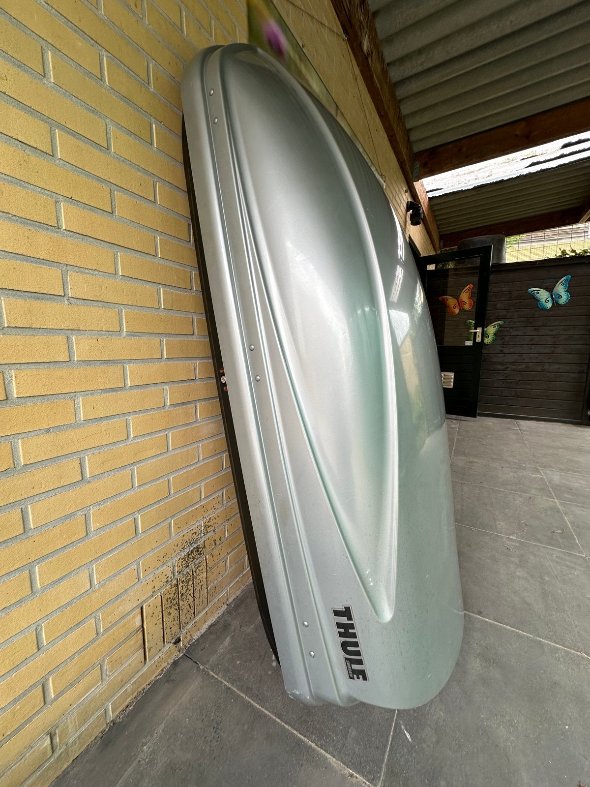 TE HUUR: Thule Atlantis 200 dakkoffer, Auto diversen, Dakkoffers, Ophalen of Verzenden, Gebruikt