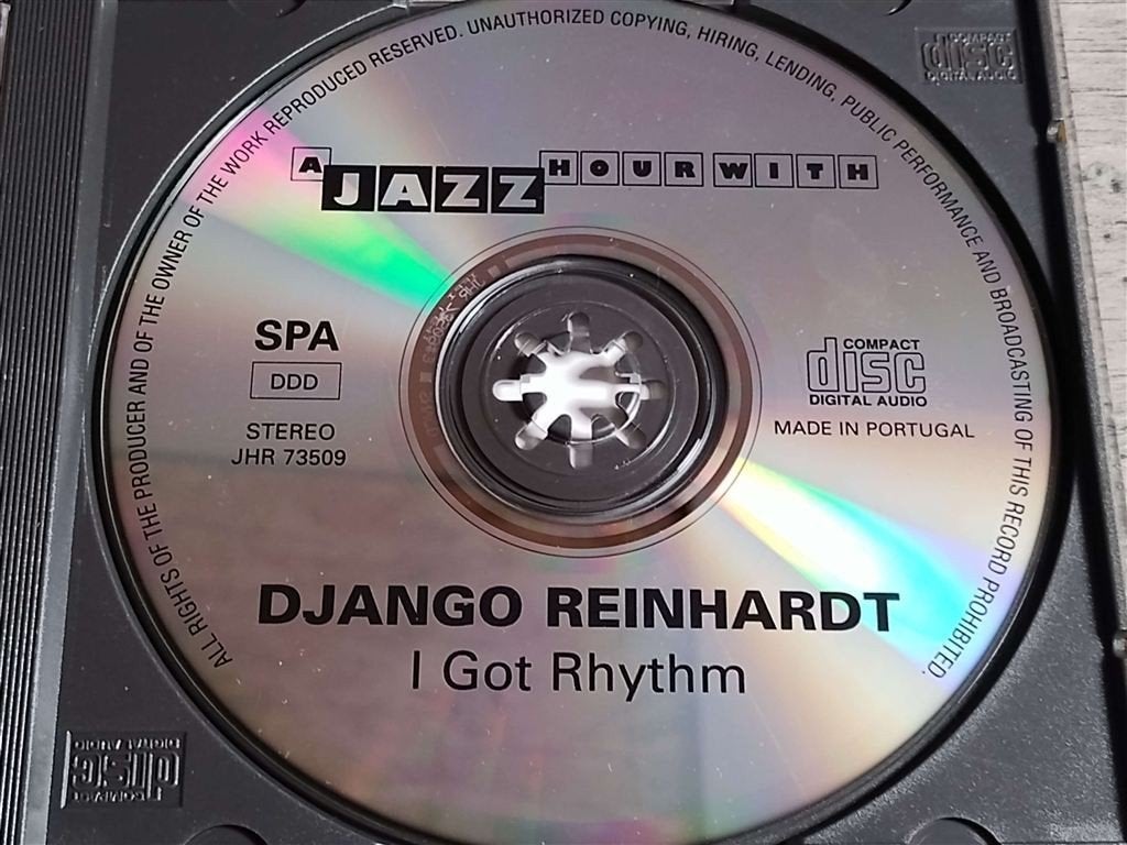 Django Reinhardt – I Got Rhythm, Ophalen of Verzenden, Zo goed als nieuw, Jazz