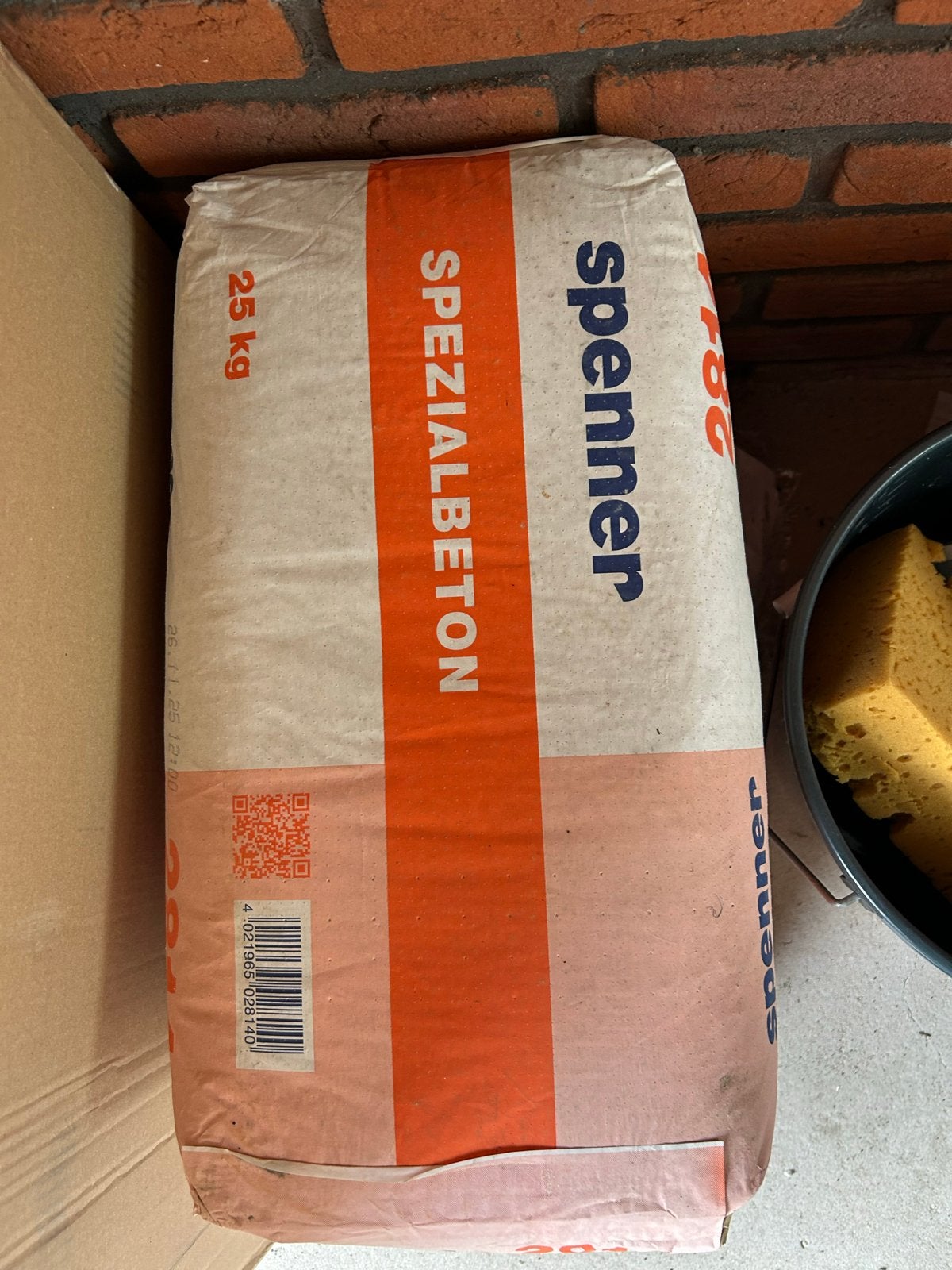 Spenner Spezialbeton 25 kg - Snelcement, Ophalen, Nieuw
