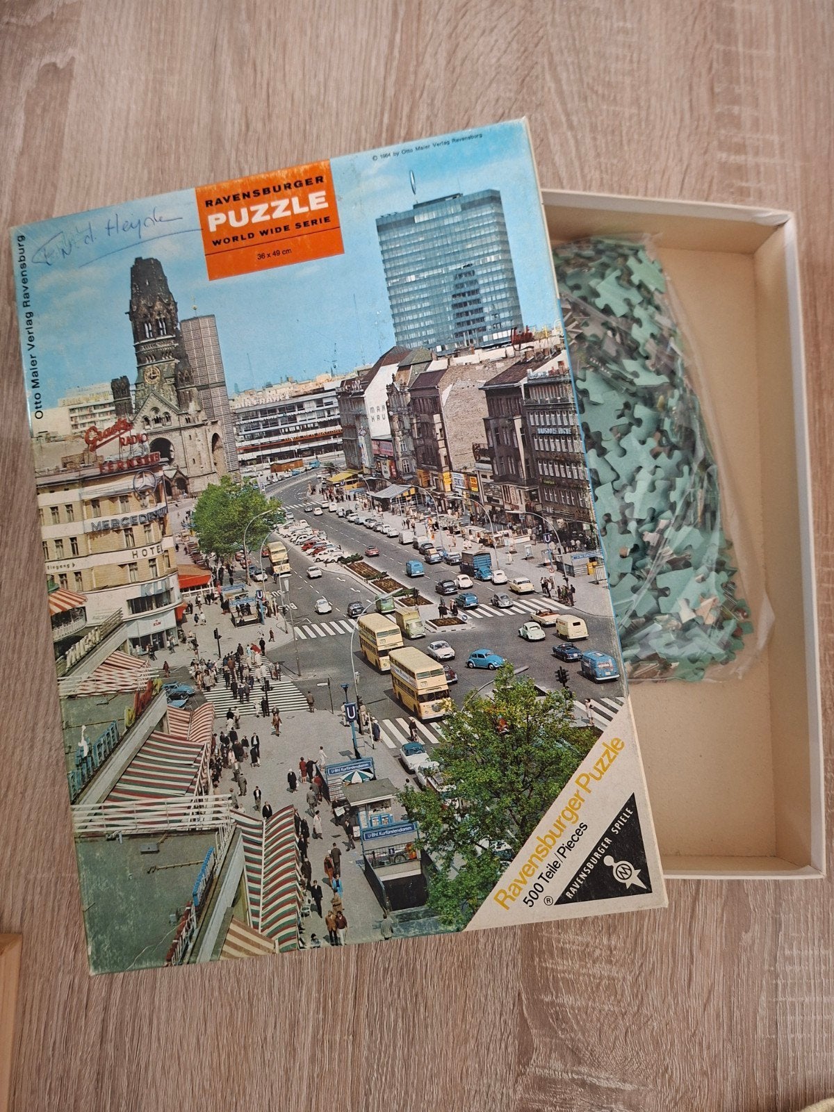 puzzel Berlijn rond 1964, 500 stukjes, Ophalen, 500 t/m 1500 stukjes, Gebruikt, Legpuzzel