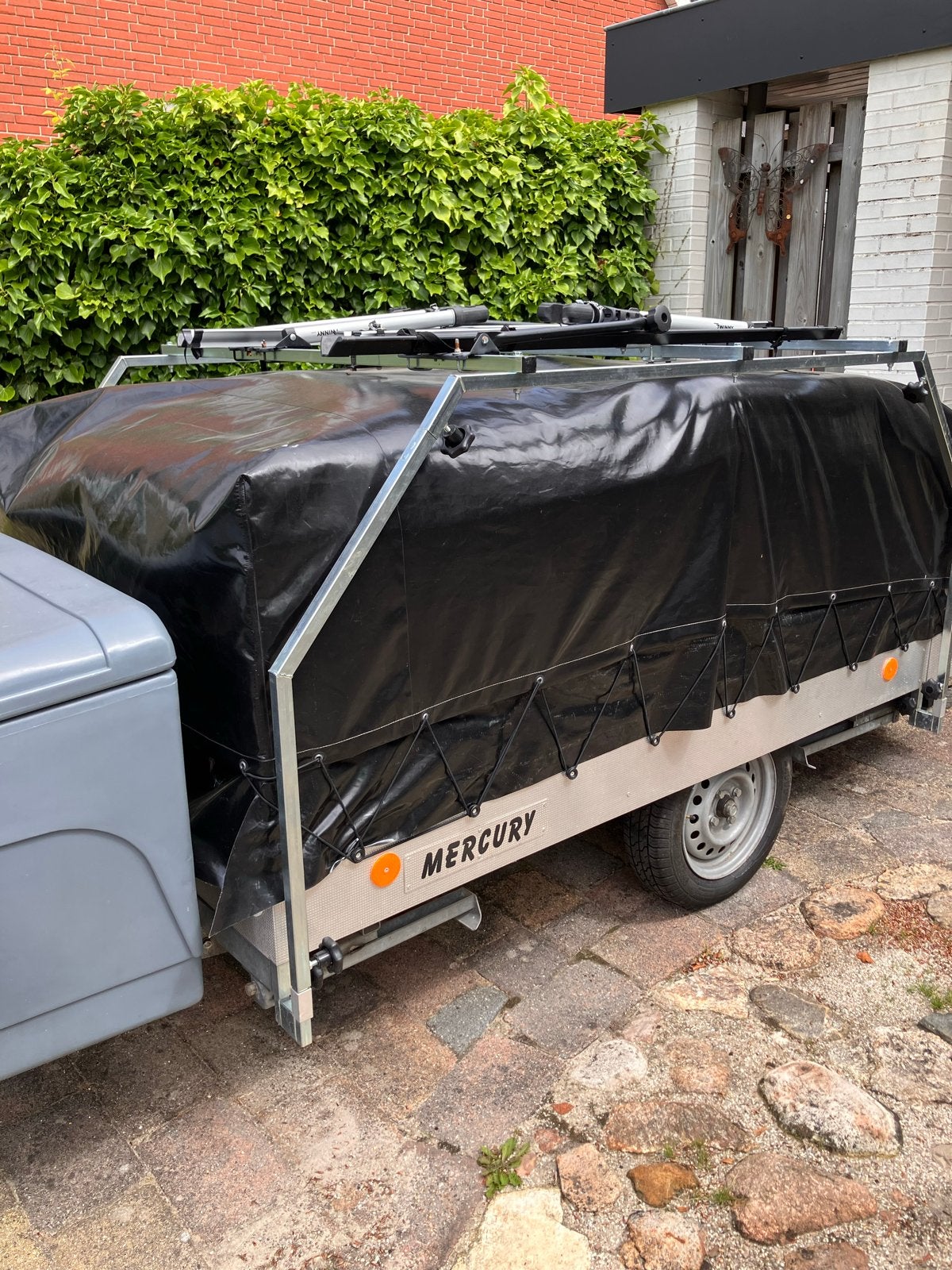 Cabanon Imperiaal met 4 fietsendragers, Ophalen, 3 fietsen of meer, Gebruikt, Dakdrager