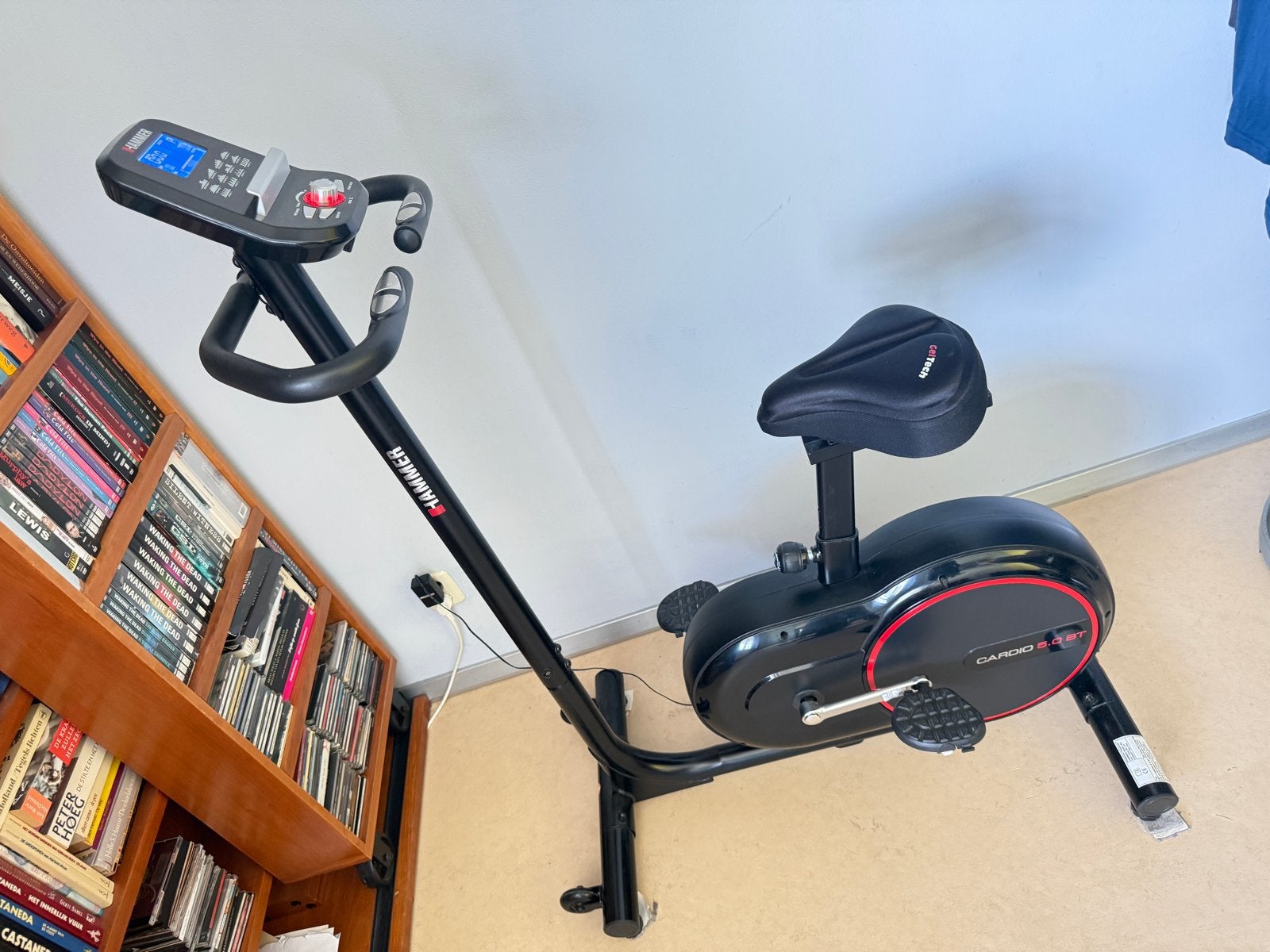 Hammer Cardio 5.0 BT Hometrainer - Zo goed als nieuw, Ophalen, Zo goed als nieuw, Metaal, Benen