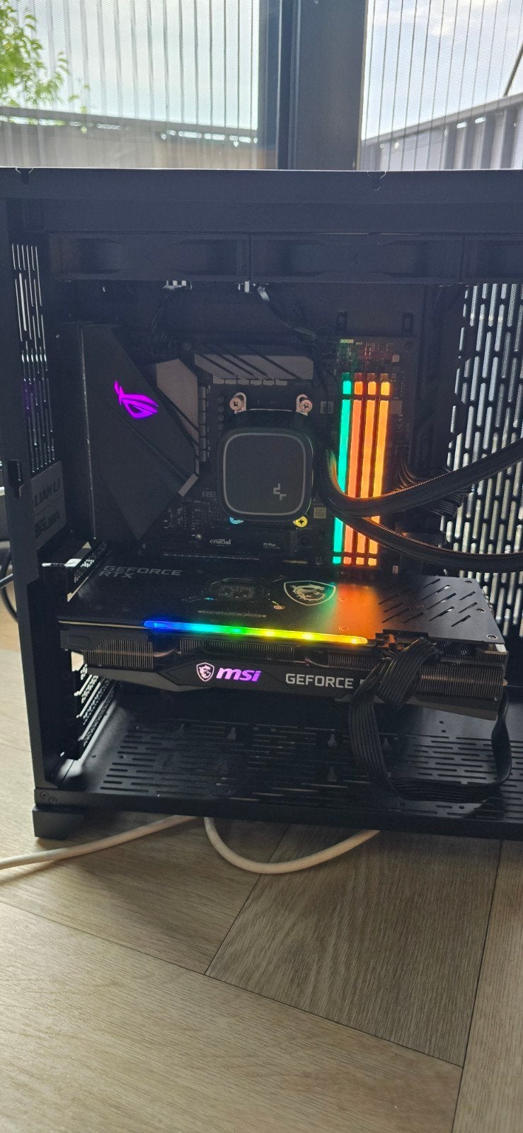 Krachtige gaming pc windows 11, Ophalen, 32 GB, Zo goed als nieuw, AMD Ryzen 7