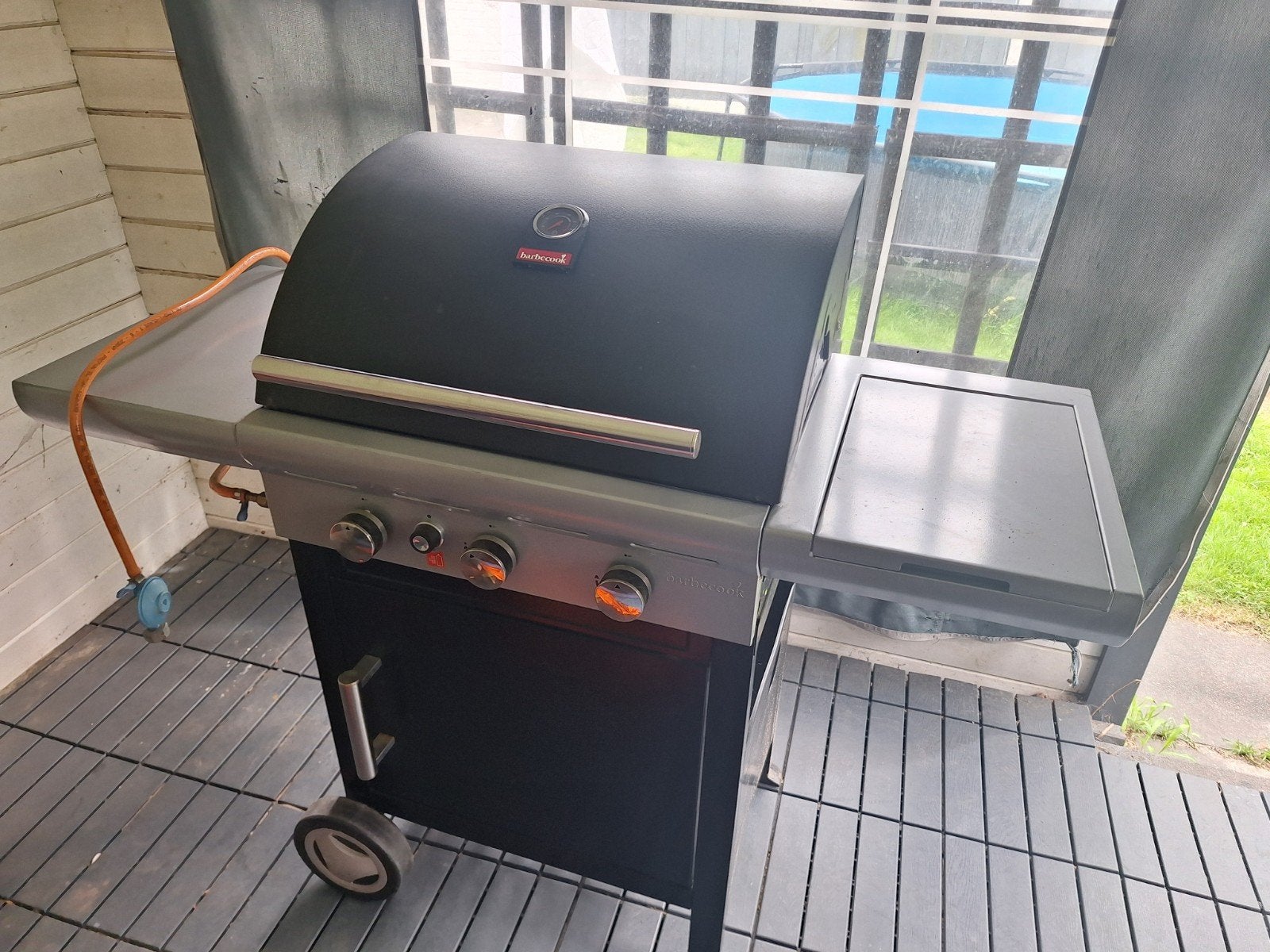 Barbecook gasbarbecue met 3 branders, Ophalen, Gebruikt, Barbecook