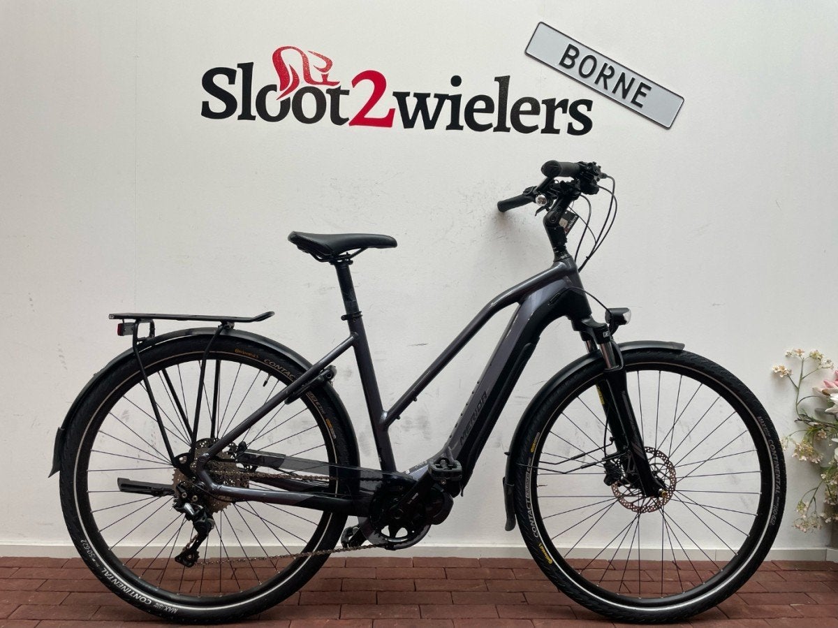 Merida e-SPRESSO 600 Glossy Dark Silver Mixed, Fietsen en Brommers, Gebruikt, -, -, 51 tot 55 cm