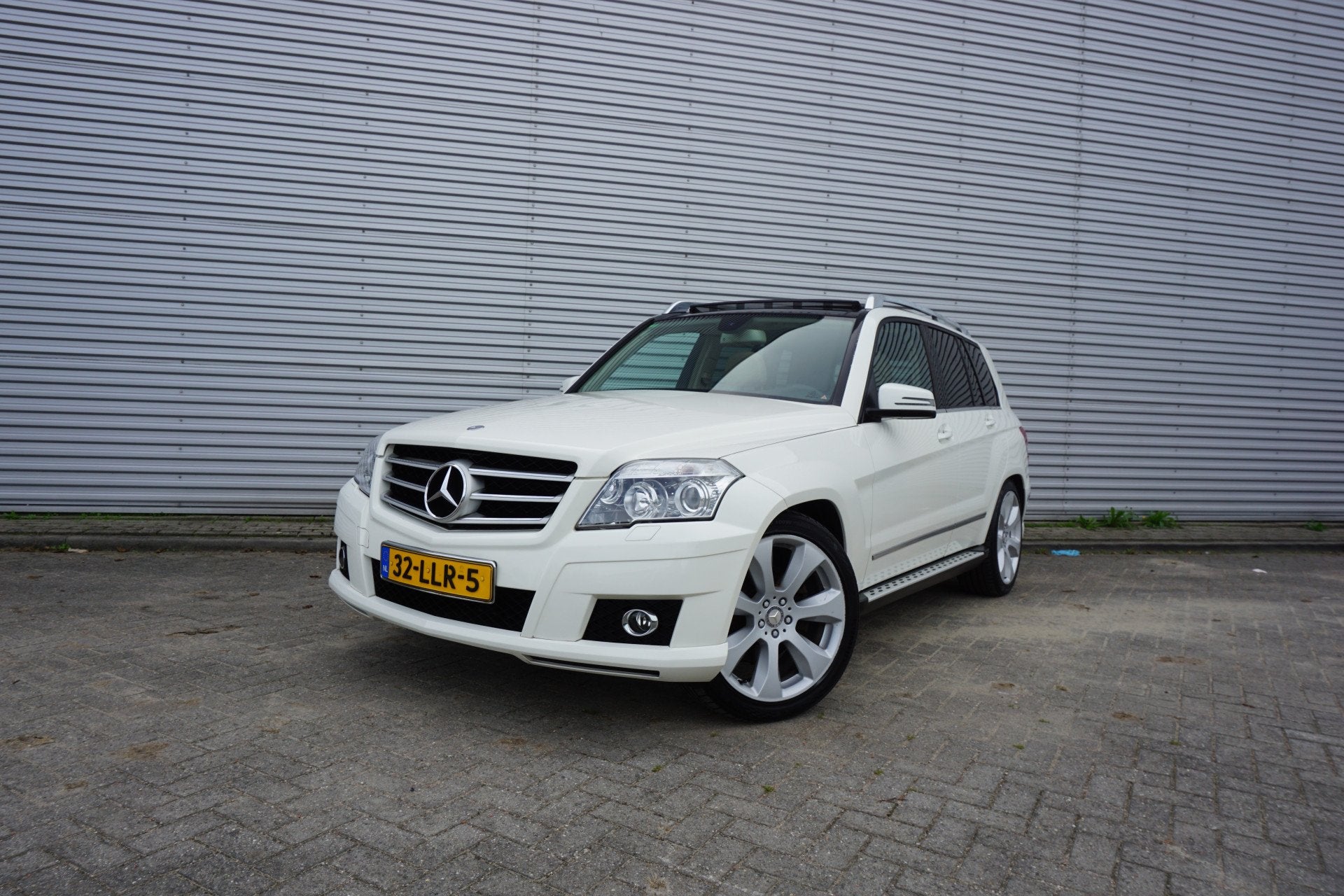 Mercedes-Benz GLK-Klasse 350 4-Matic Automaat - Pano / Clima, Auto's, Automaat, Gebruikt, 2000 kg, Wit