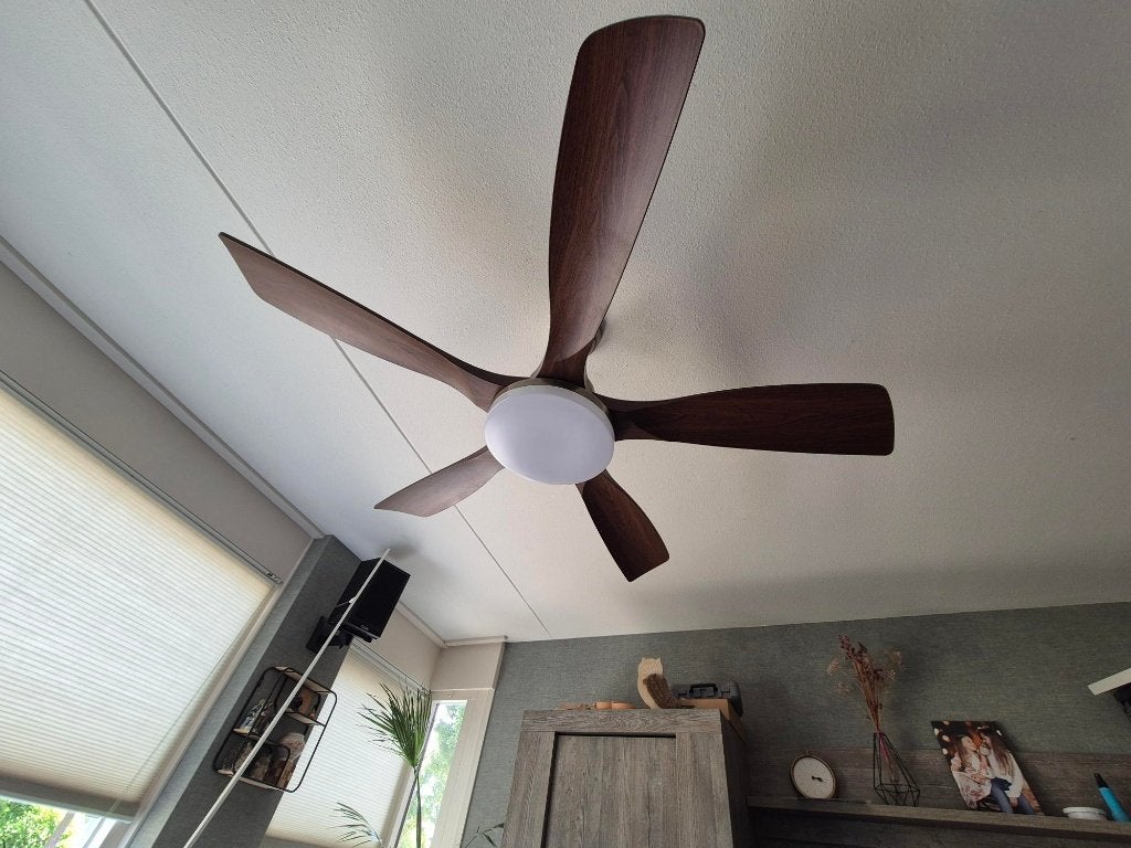 te koop vijfblads plafon ventilator, Ophalen, Ventilator met afstandsbediening, Nieuw, Plafondventilator