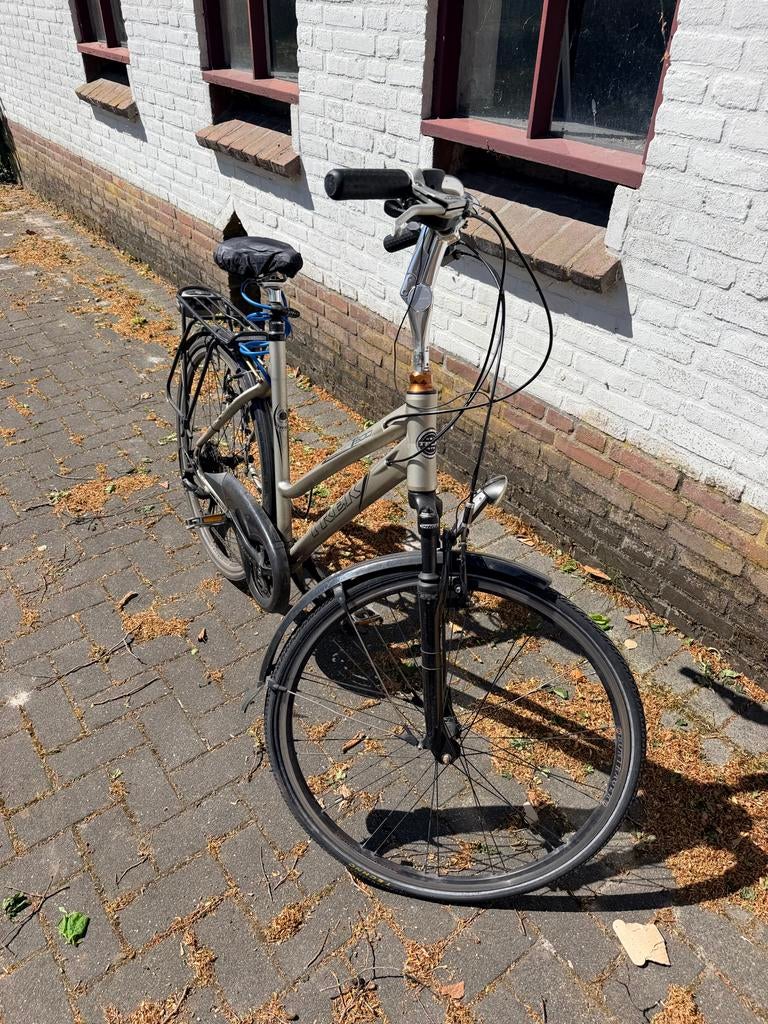 Trek Navigator T500 Damesfiets - Gebruikt, Fietsen en Brommers, Fietsen | Dames | Damesfietsen, Velgrem, Versnellingen, Ophalen