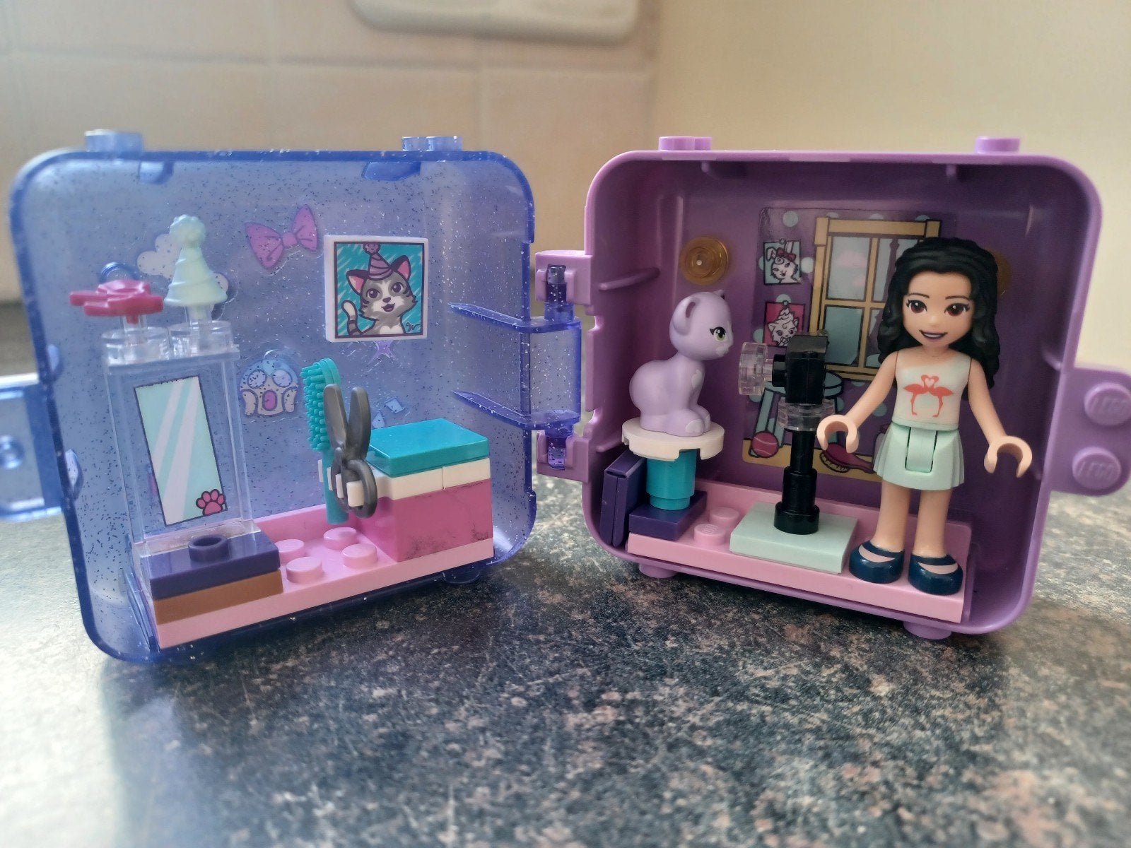 Lego friends 41404 Emma's speelkubus, Lego, Friends, Ophalen of Verzenden, Zo goed als nieuw