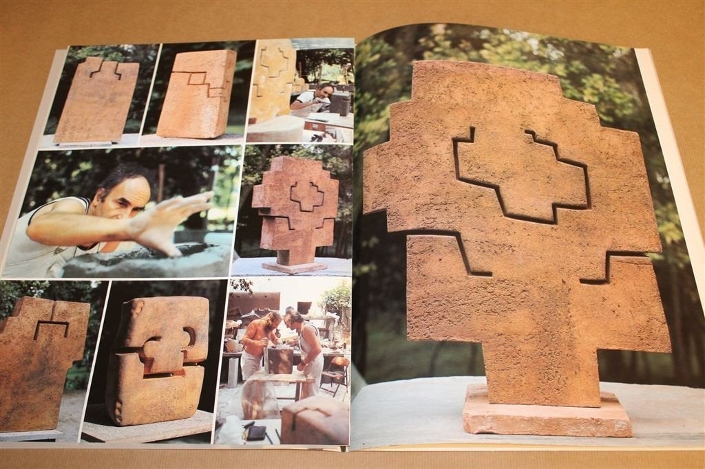 Kunstuitgave Derrière Le Miroir. Chillida. Zeldzaam. 1980., Ophalen of Verzenden, Gelezen