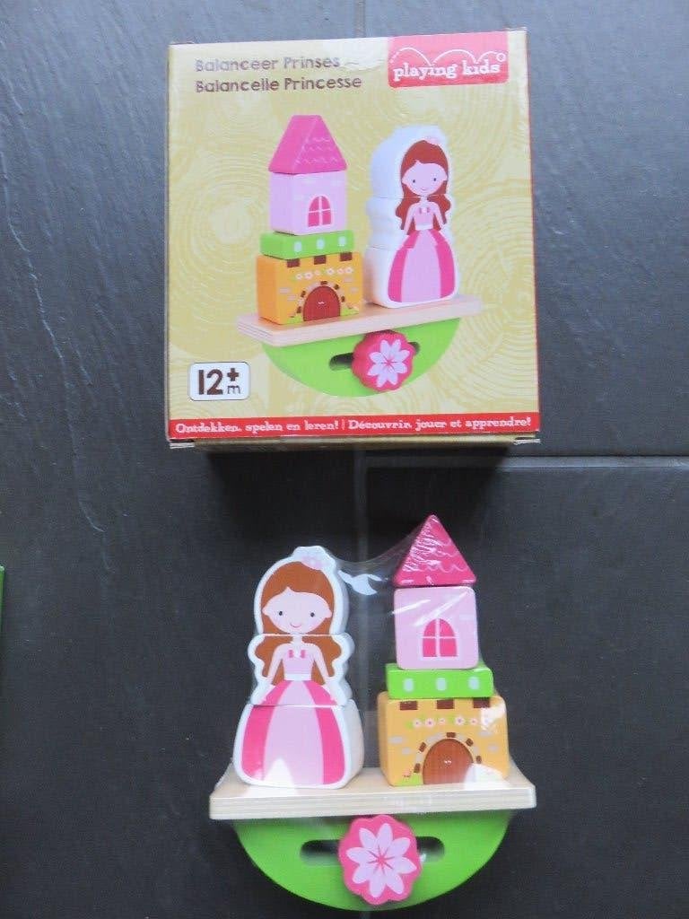 Houten balansspel prinses, nieuw in folie., Kinderen en Baby's, Ophalen of Verzenden, Nieuw