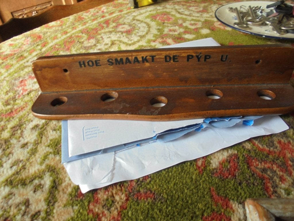 vintage pijpehouder, Antiek en Kunst, Ophalen of Verzenden