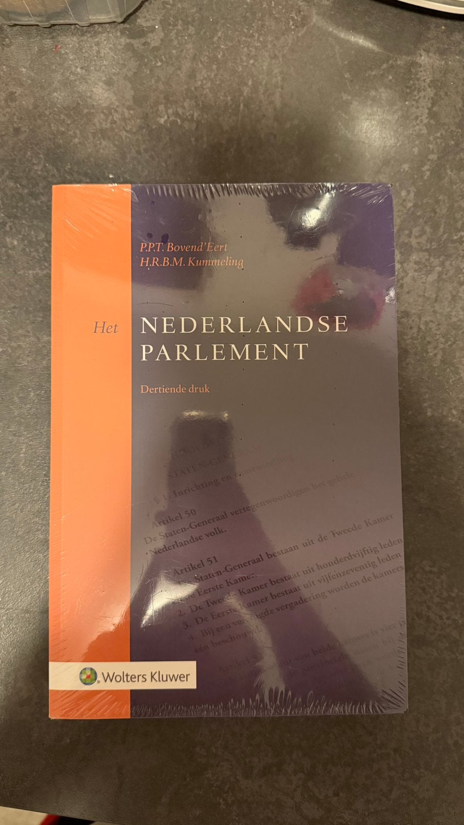 Het Nederlandse parlement gesealed - 13e druk, Boeken, Ophalen of Verzenden, Alpha, Zo goed als nieuw, WO