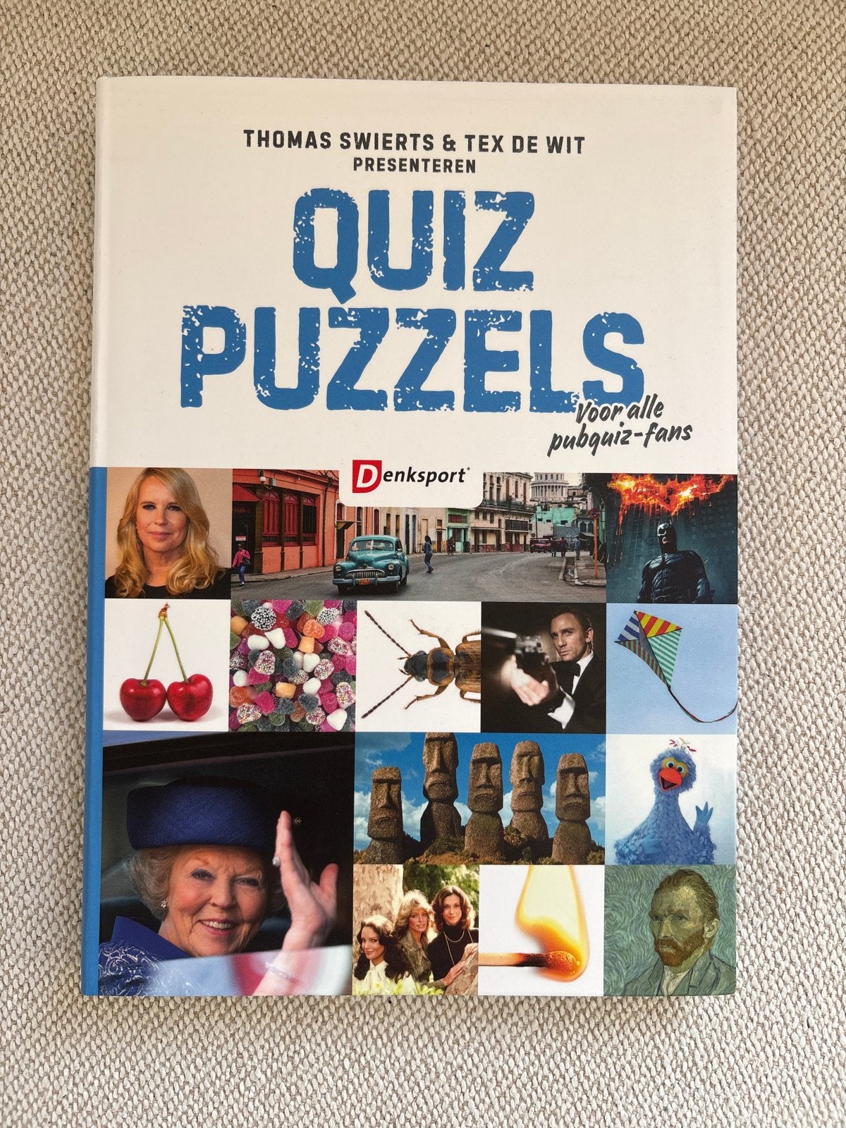 Quiz Puzzels voor alle pubquiz-fans - Denksport, Hobby en Vrije tijd, Denksport en Puzzels, Verzenden, Zo goed als nieuw, Puzzelboek
